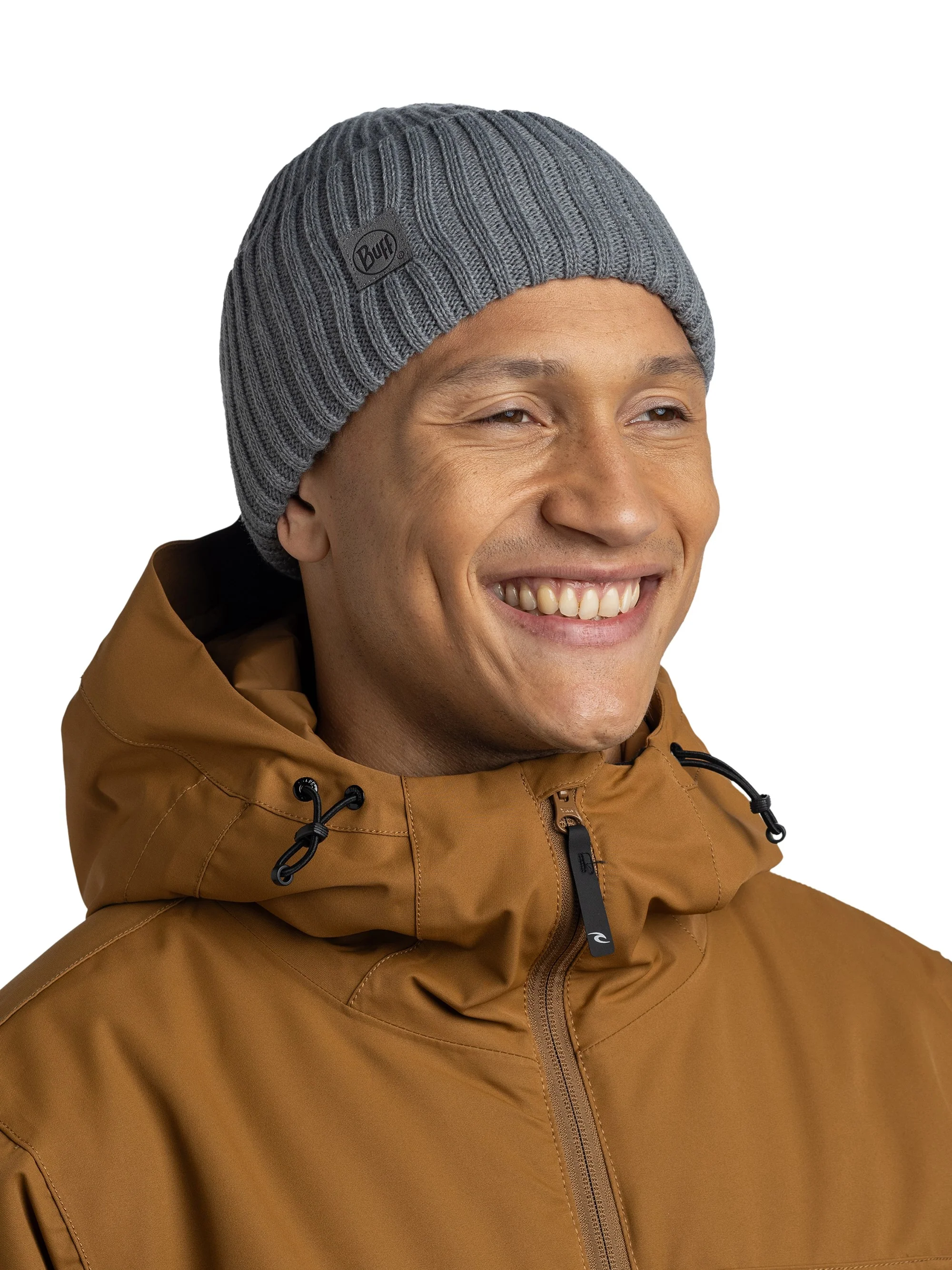 Buff Knitted Hat - Image 2