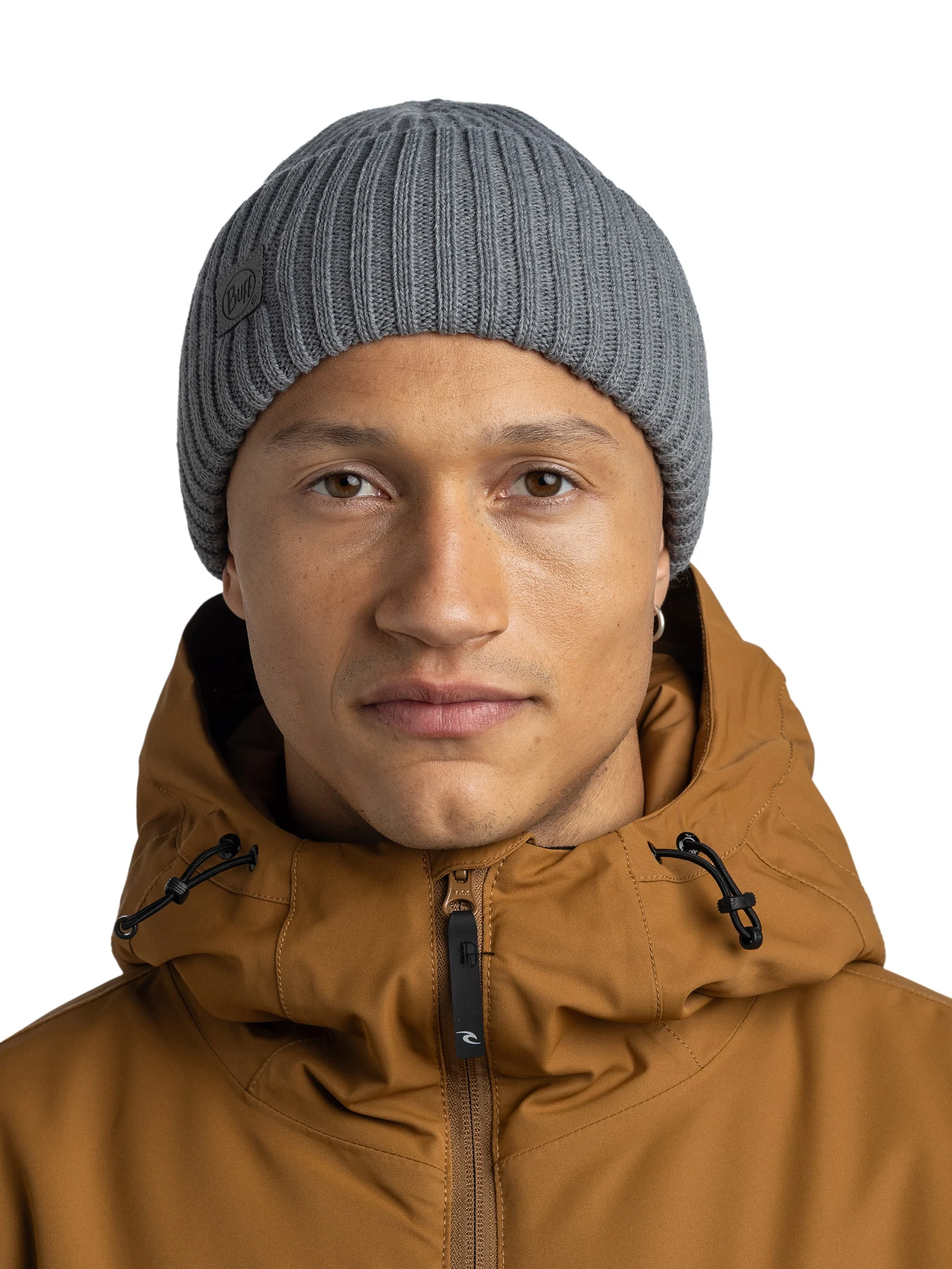 Buff Knitted Hat - Image 3
