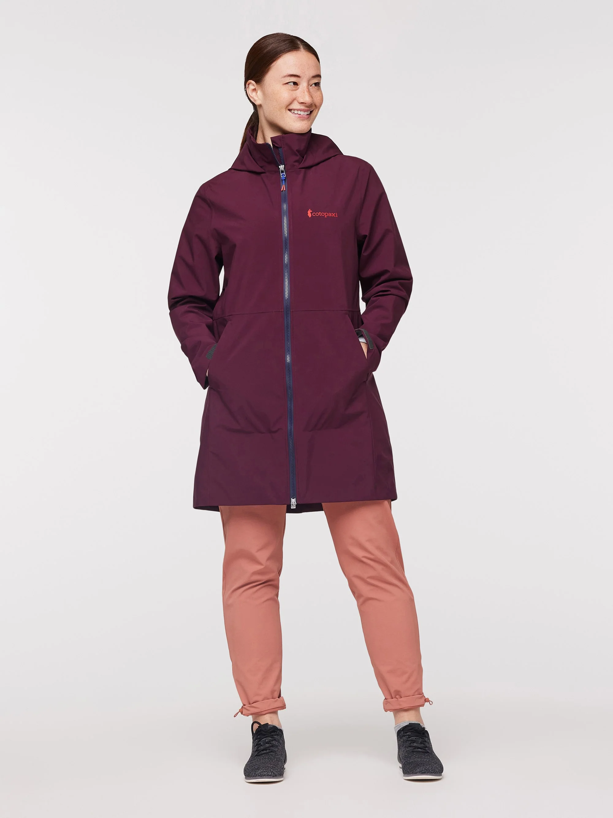 Cielo Womens Rain Trench - Image 3