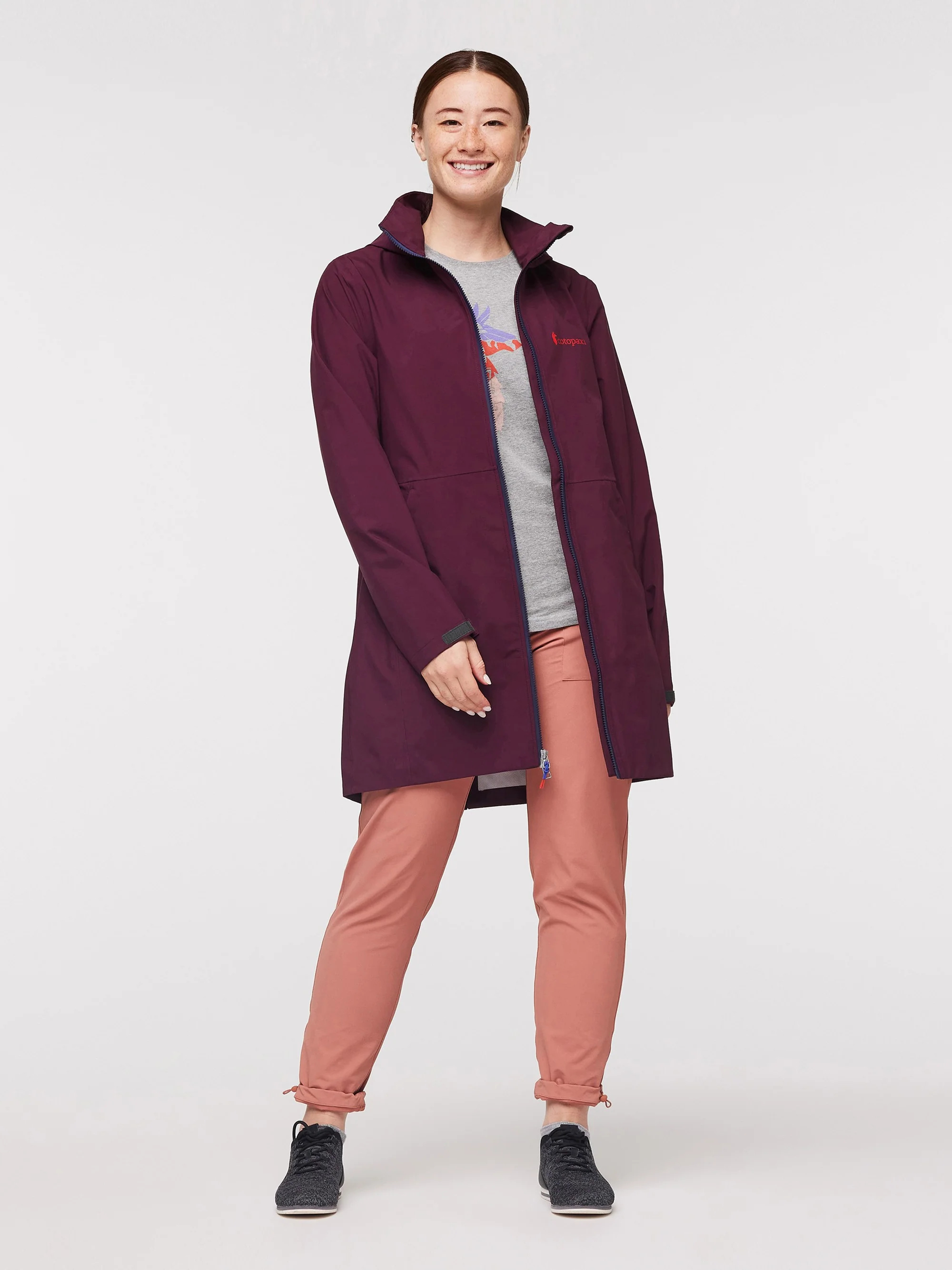 Cielo Womens Rain Trench - Image 7