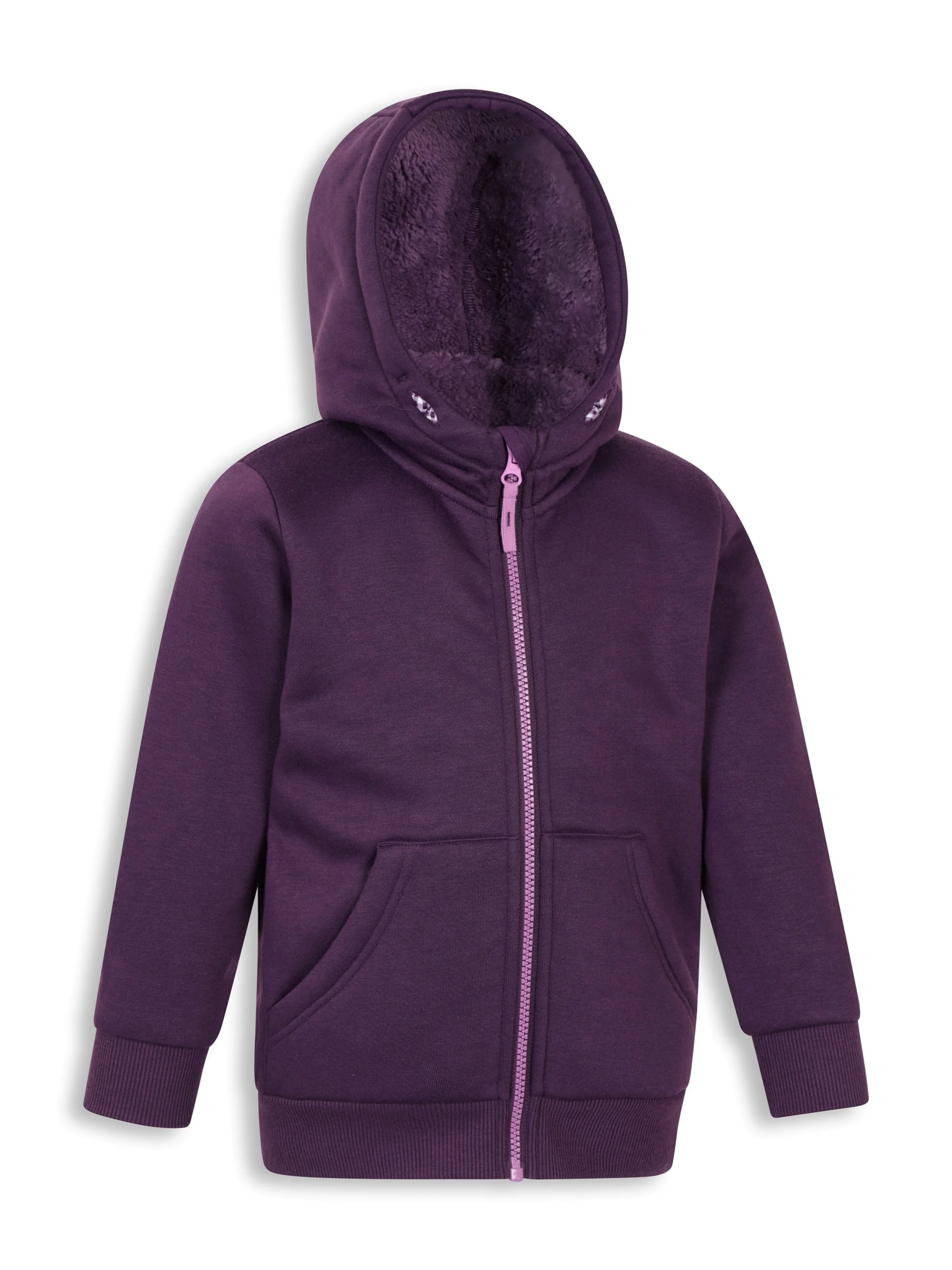 EMS Alpine Kids Fur Lined Full Zip Hoodie - Image 2