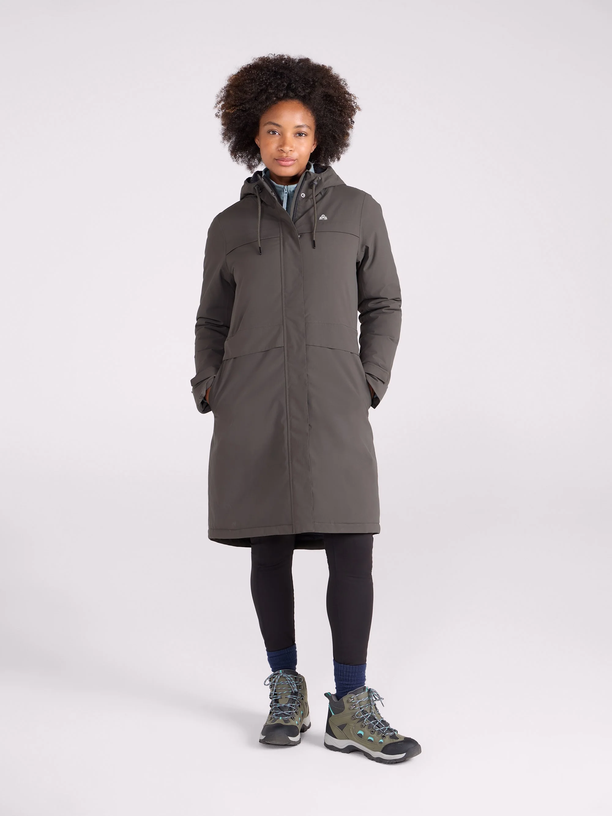 EMS Avery Women’s Long Padded Jacket - Image 2