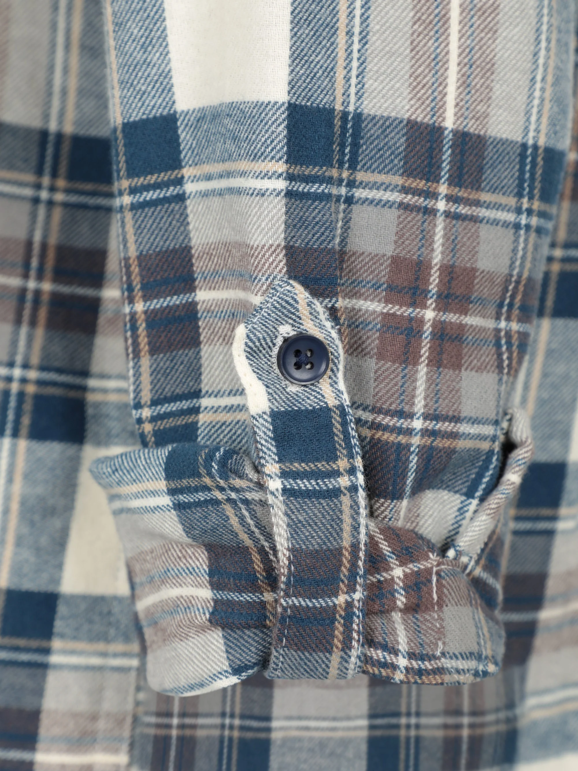 EMS Balsam Womens Long Line Flannel Shirt - Image 9