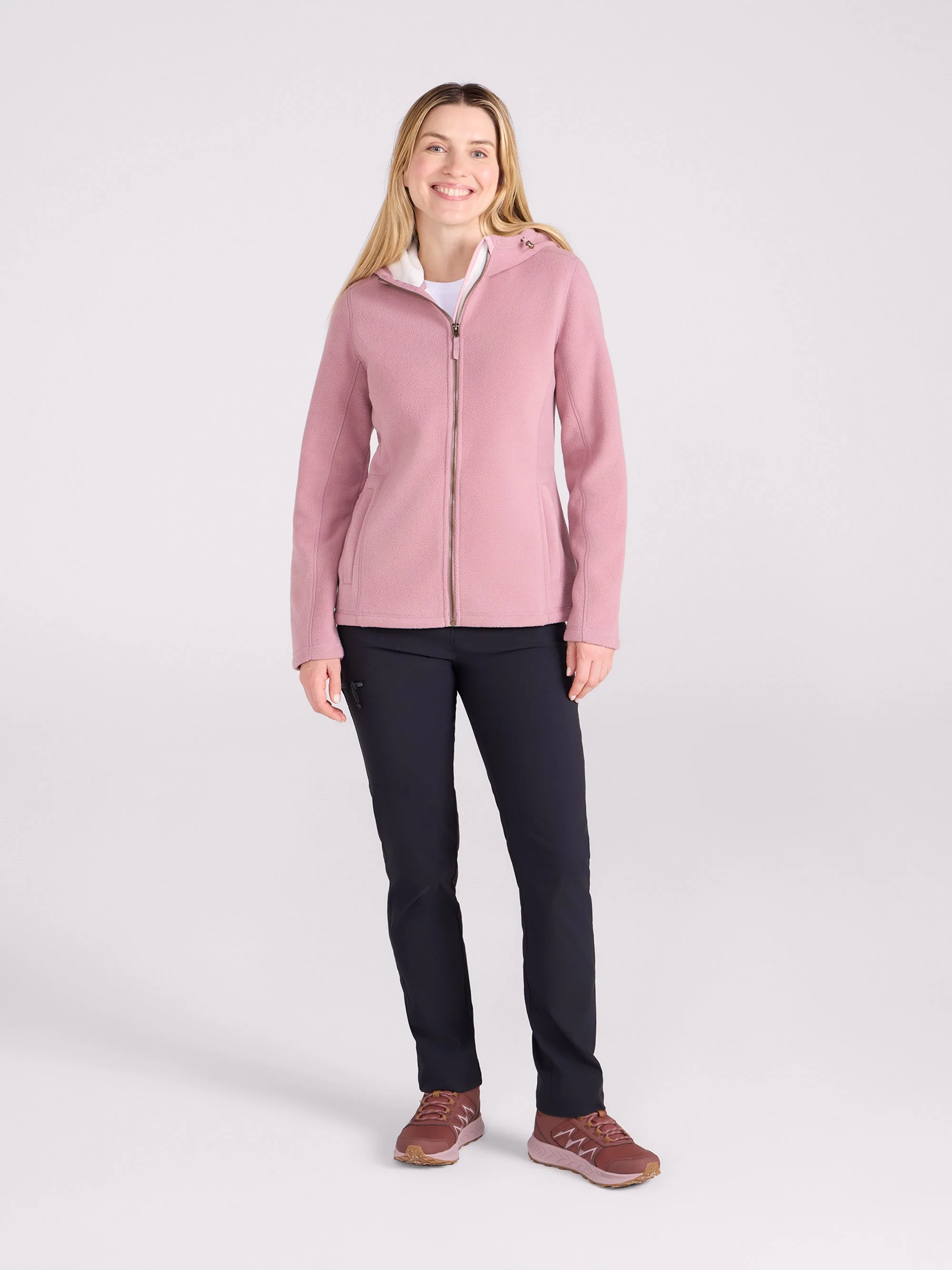 EMS Becca Womens Full Zip Hooded Fleece - Image 13