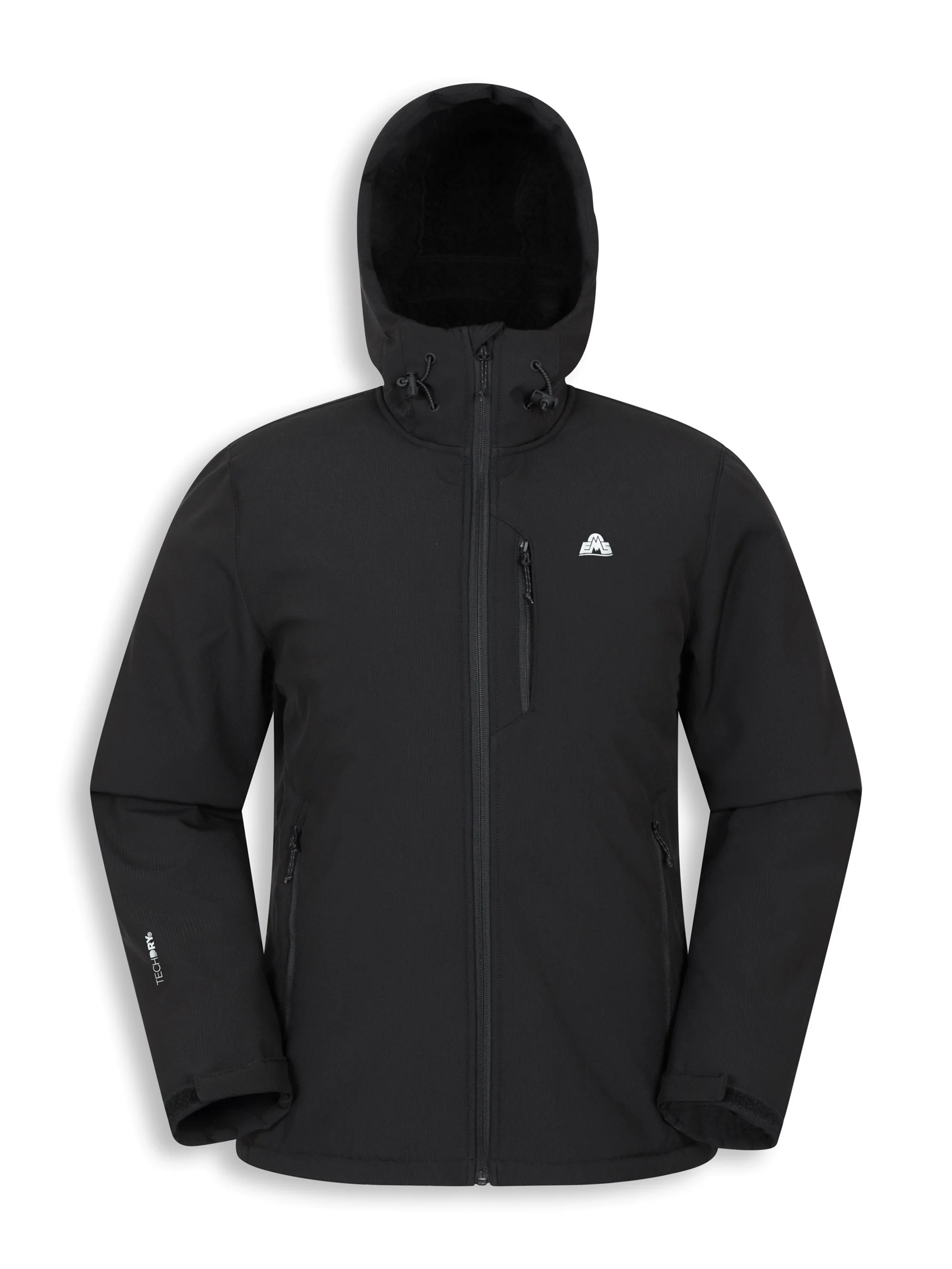 EMS Charleston Mens Fur Lined Softshell Jacket
