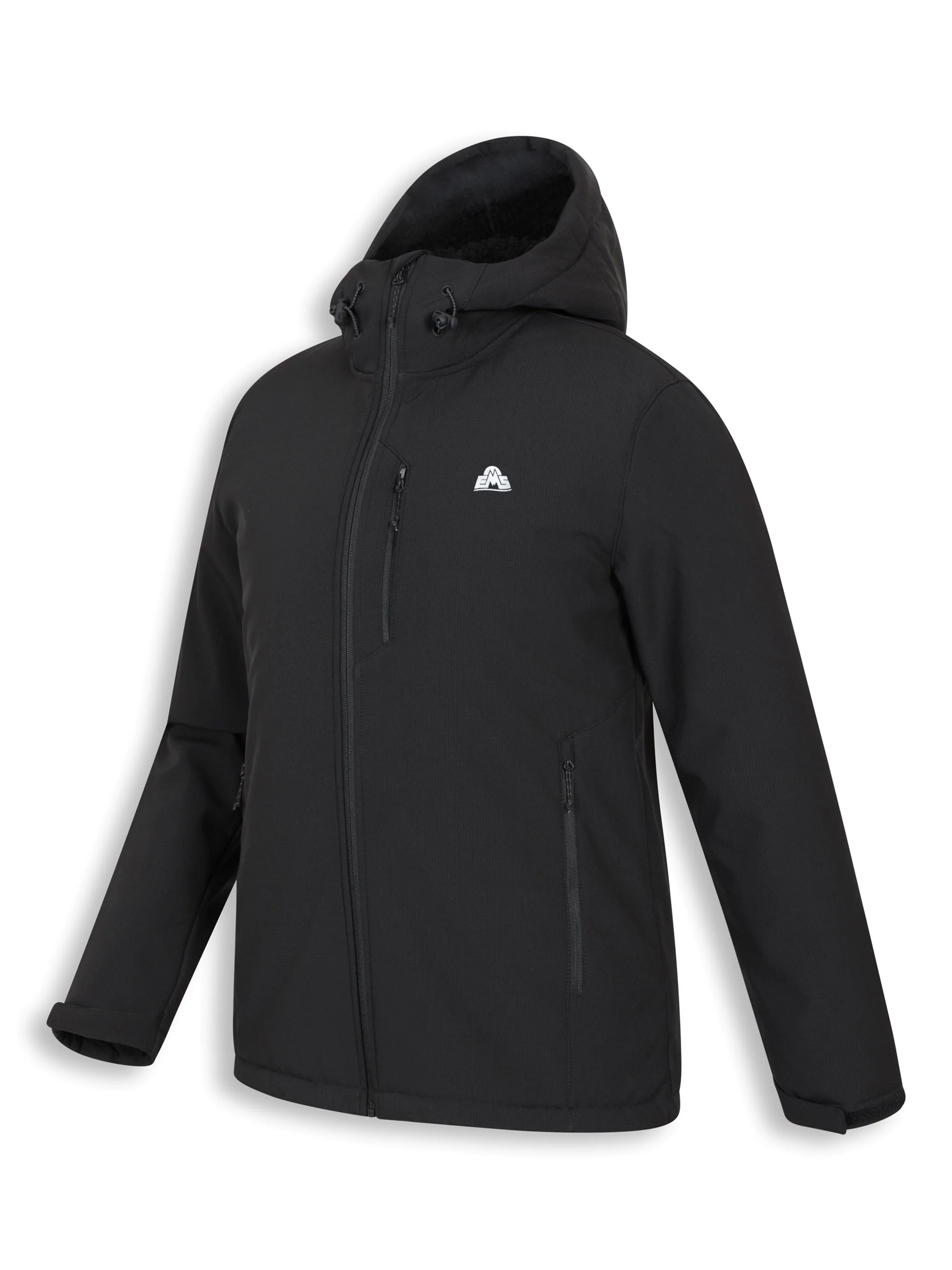 EMS Charleston Mens Fur Lined Softshell Jacket - Image 4