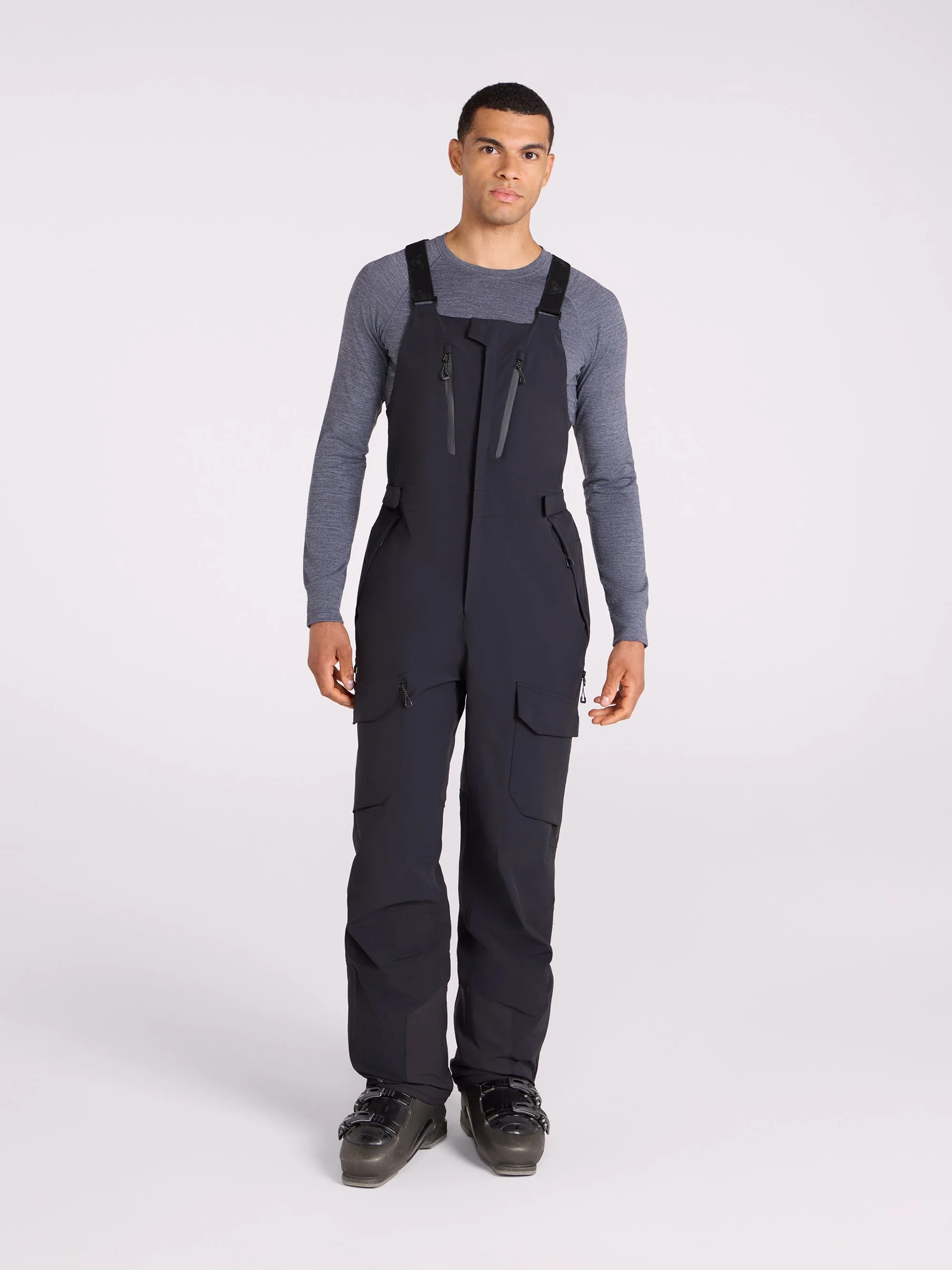 EMS Ellamau Mens 3 Layer Waterproof Bib Front Ski Pant