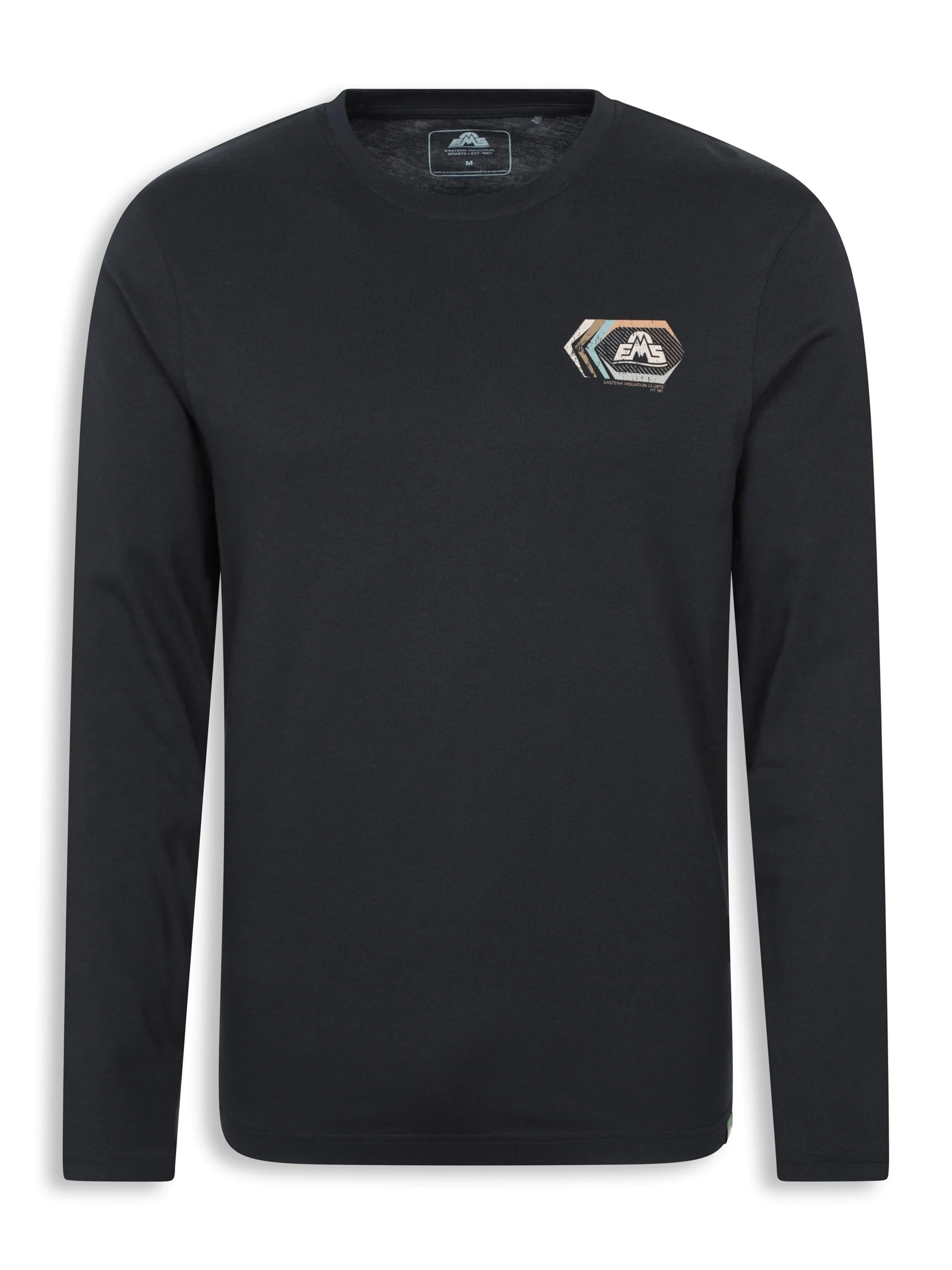 EMS Mens Graphic Long Sleeve T-Shirt