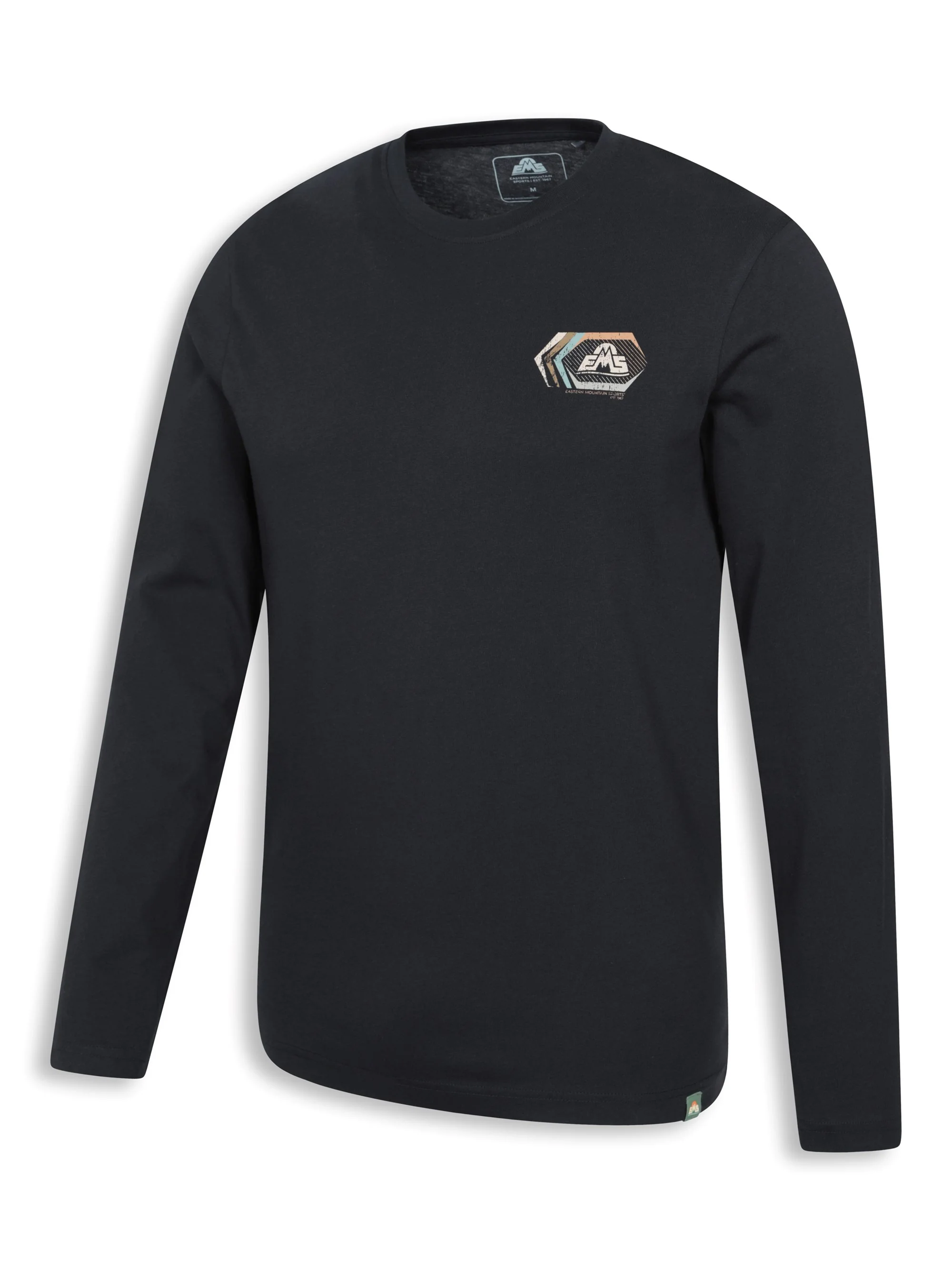 EMS Mens Graphic Long Sleeve T-Shirt - Image 4