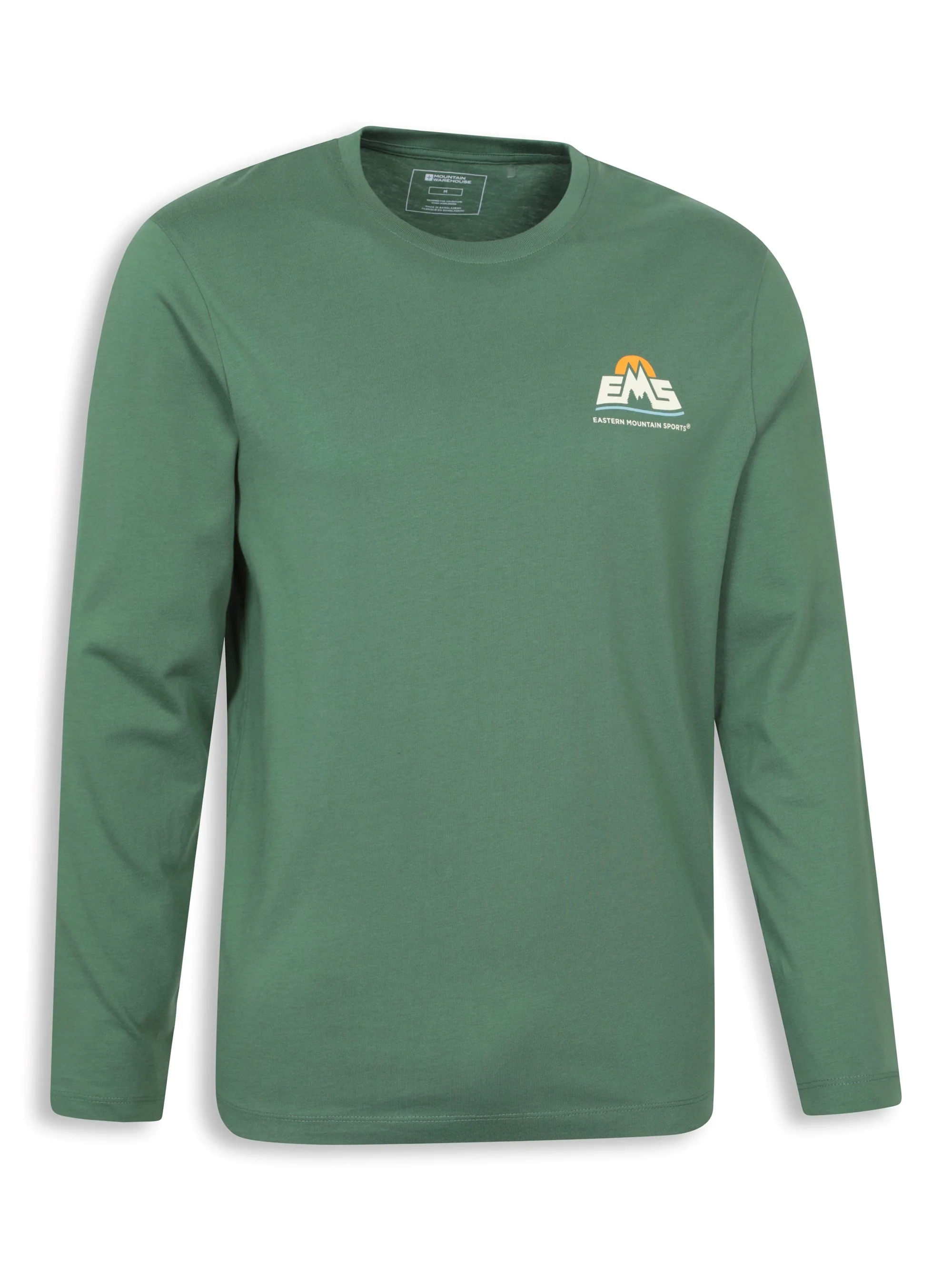 EMS Mens Graphic Long Sleeve T-Shirt - Image 9