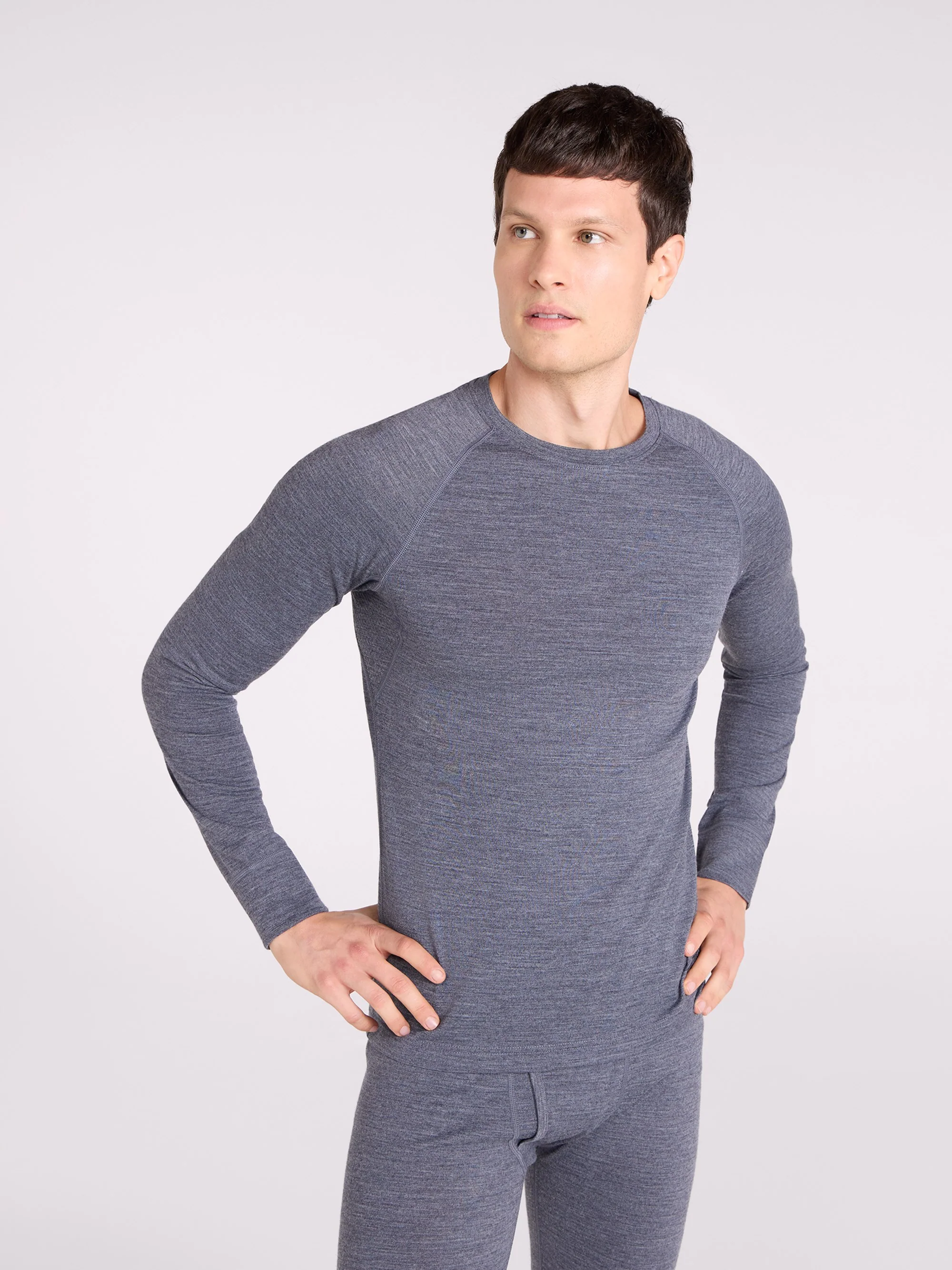 EMS Mens Merino Long Sleeve Base Layer Top - Image 10