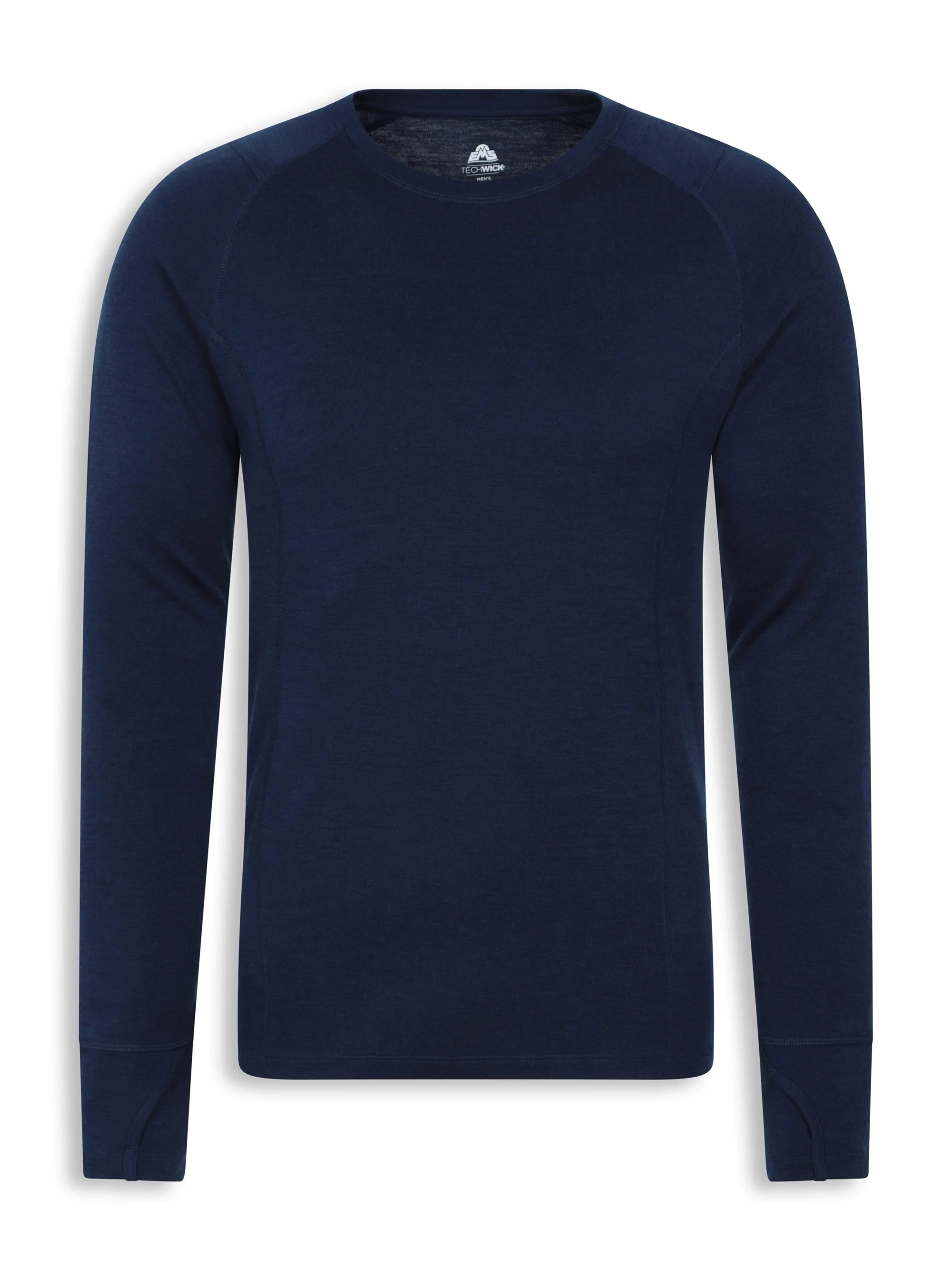 EMS Mens Merino Wool Crew Base Layer