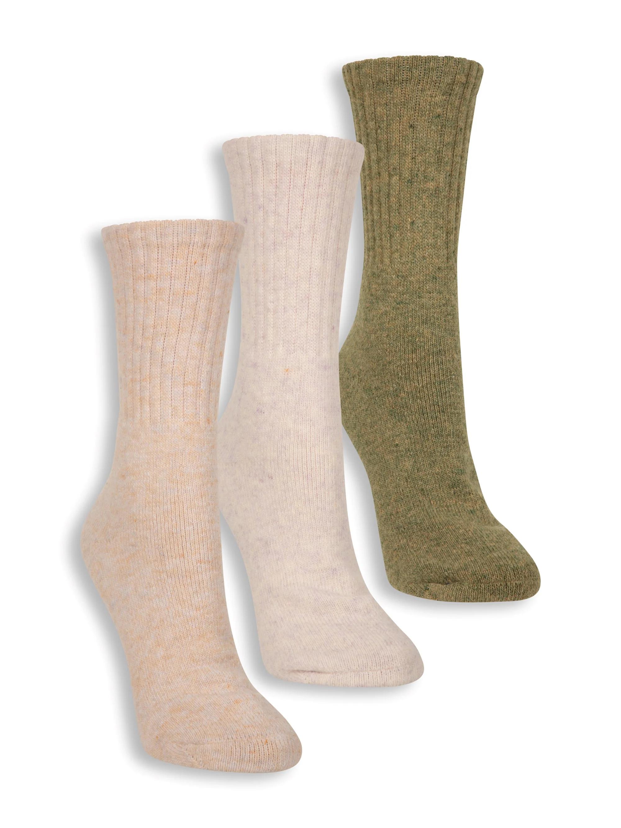 EMS Outdoor Merino Womens Mid-Calf Walking Socks- 3 Pack