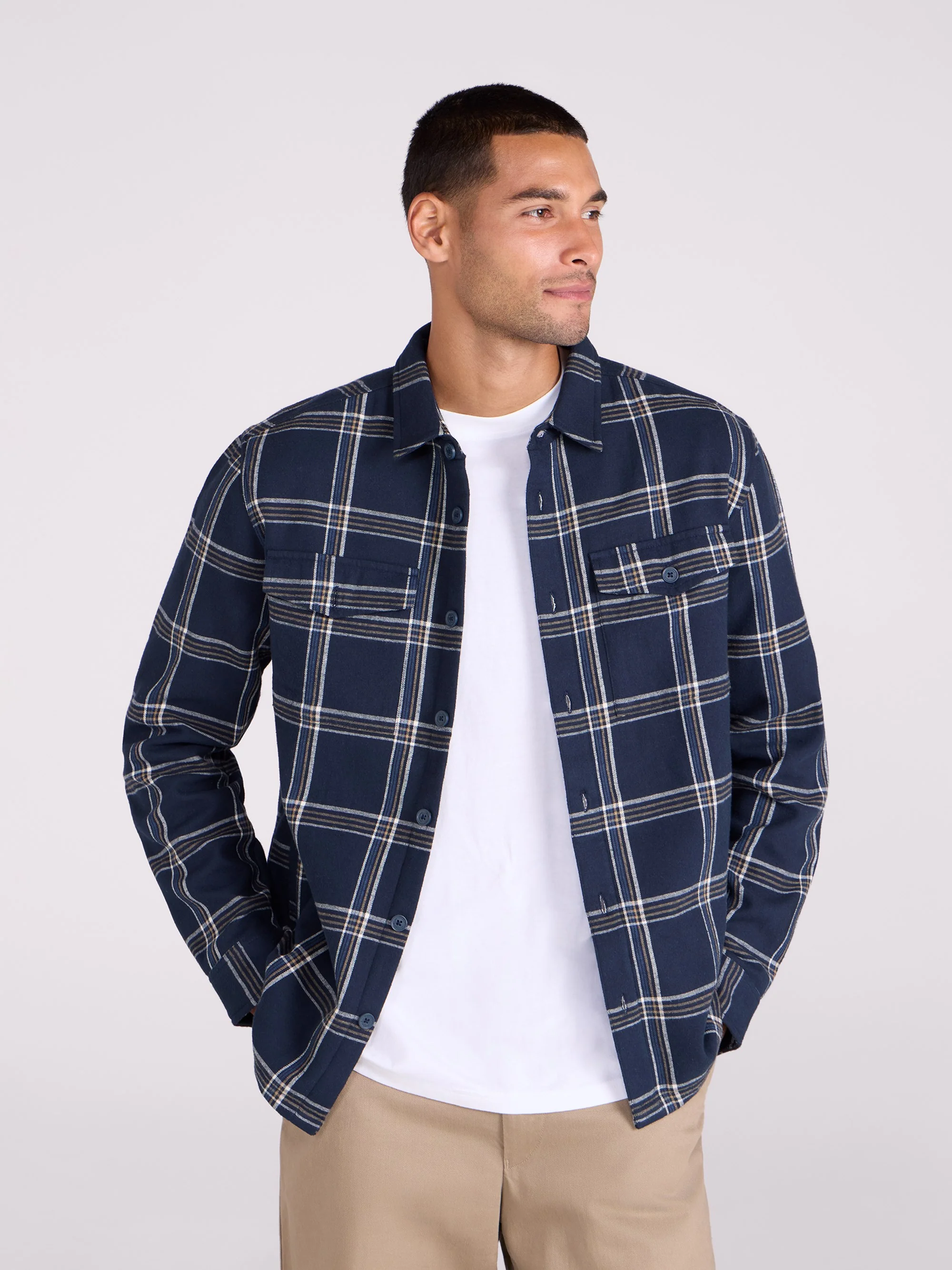 EMS Seth Fleece Bonded Shacket