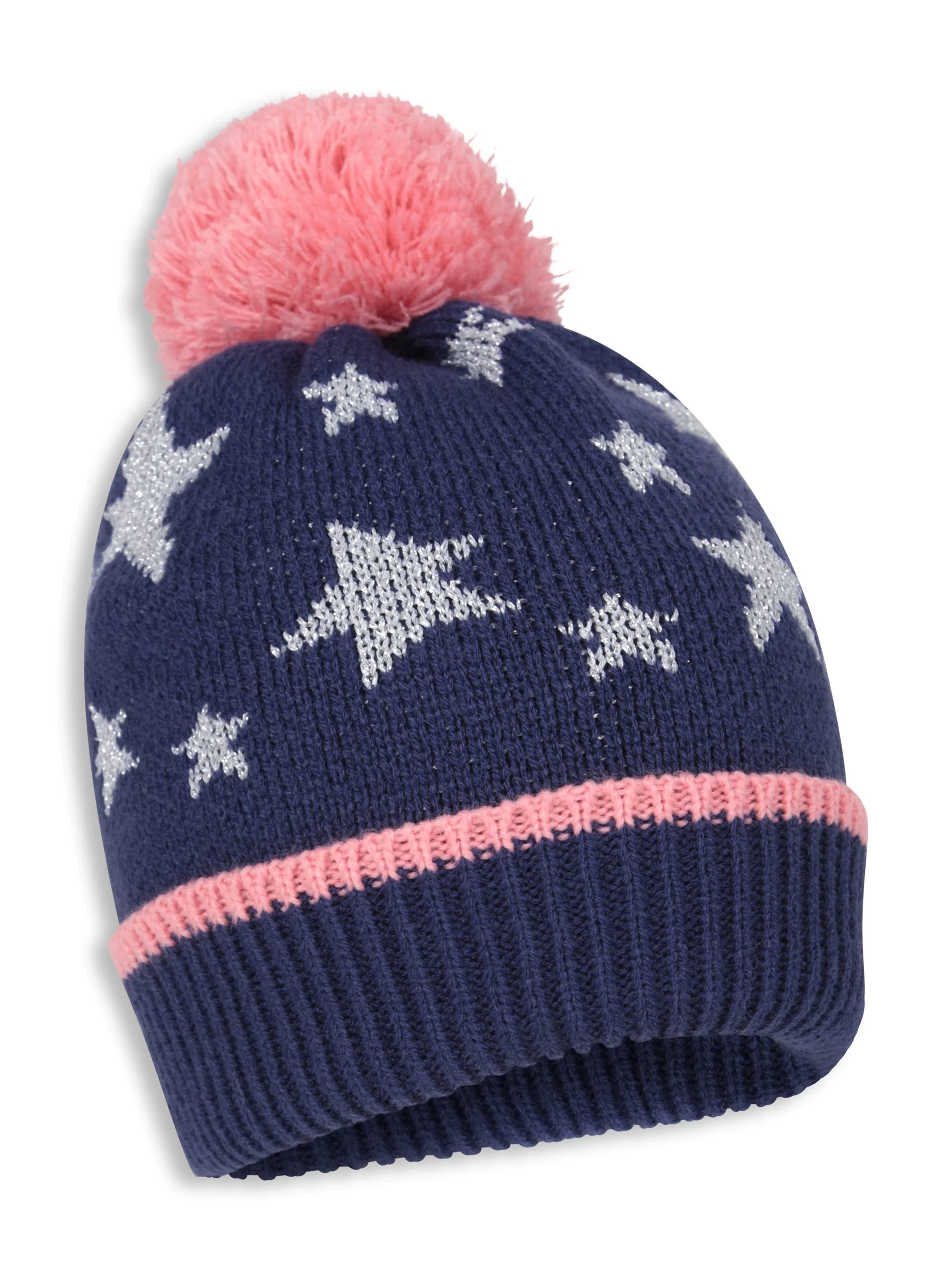EMS Star Kids Fleece Lined Pom Beanie - Image 2
