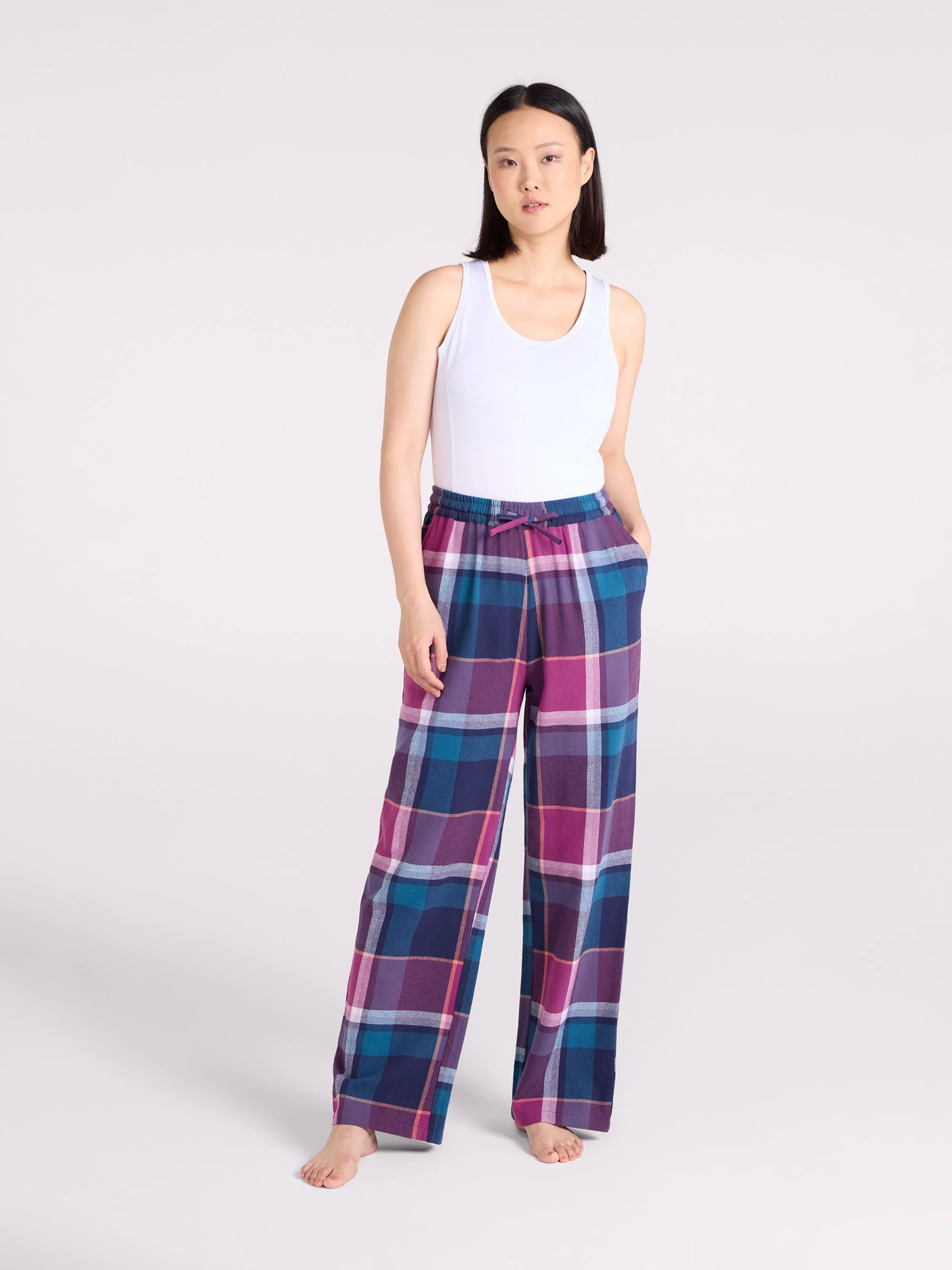 EMS Womens Flannel Lounge Pants - Image 11