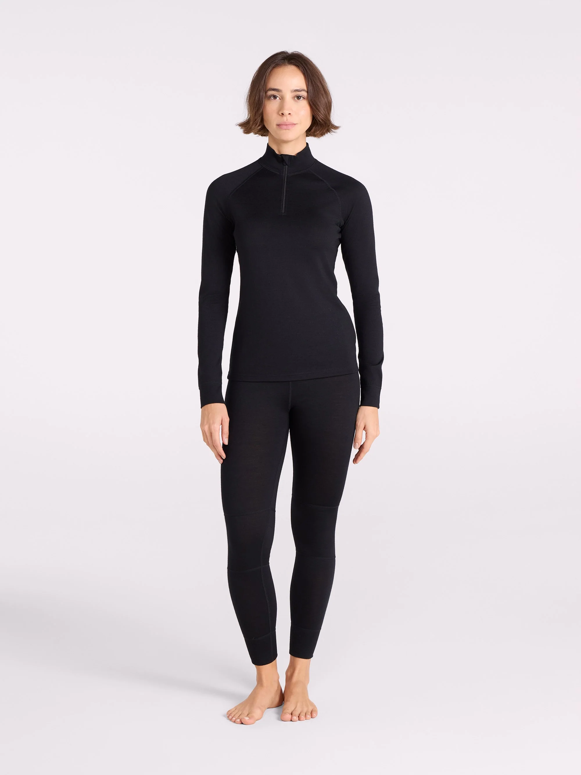 EMS Womens Merino Half Zip - Image 2