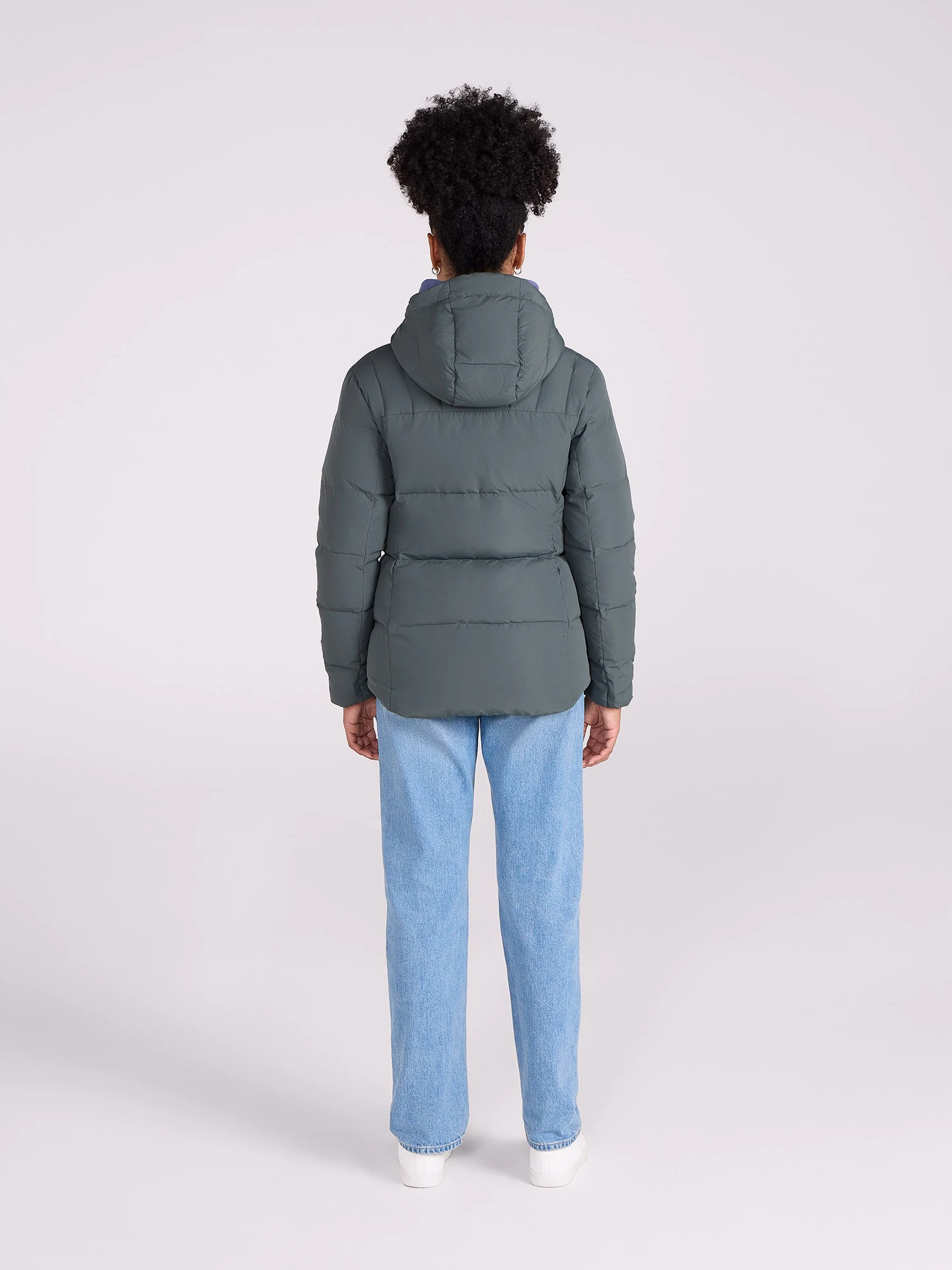 EMS Womens Mid Weight Tech Down Hooded Jacket - Image 13