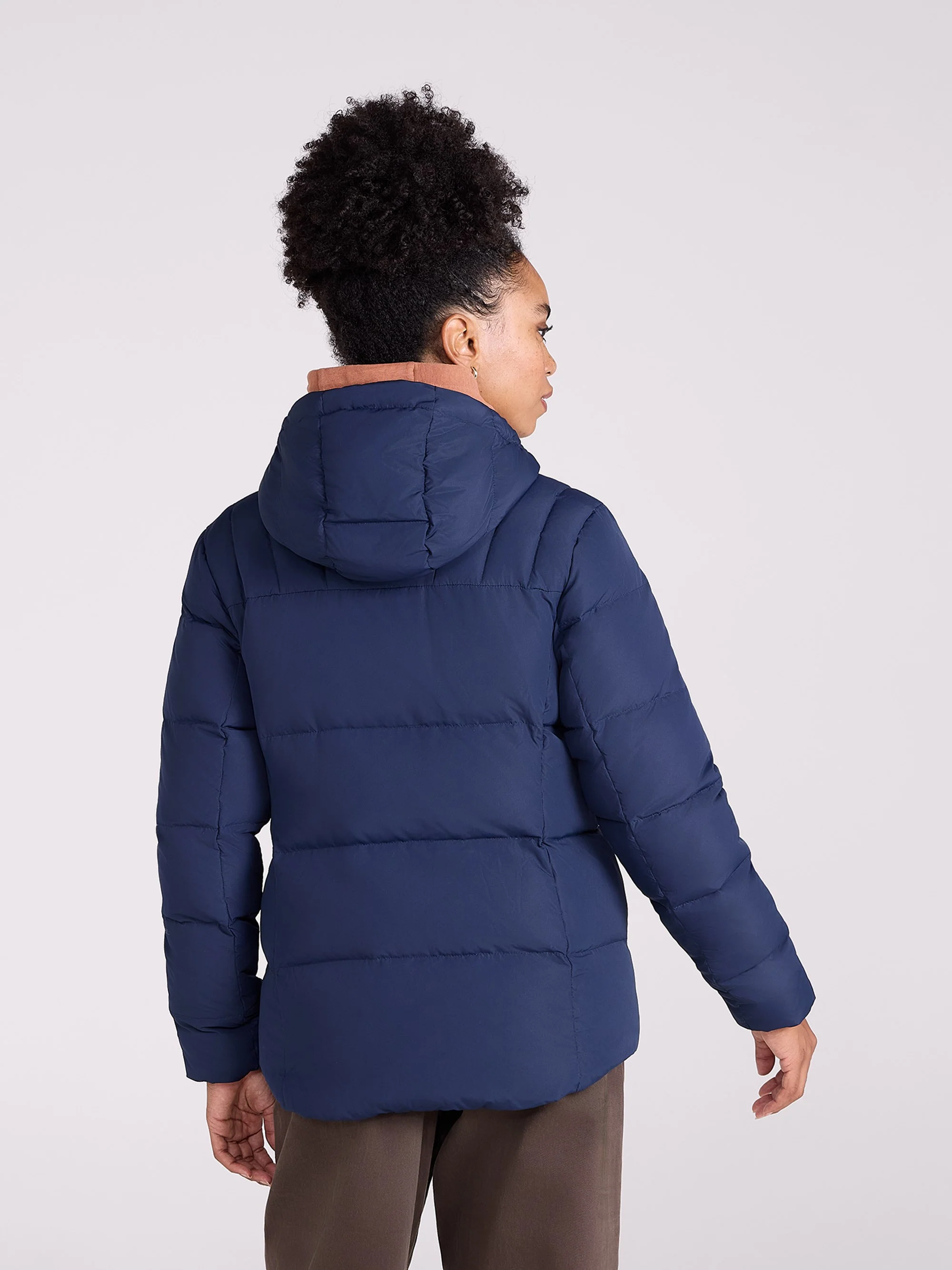 EMS Womens Mid Weight Tech Down Hooded Jacket - Image 3
