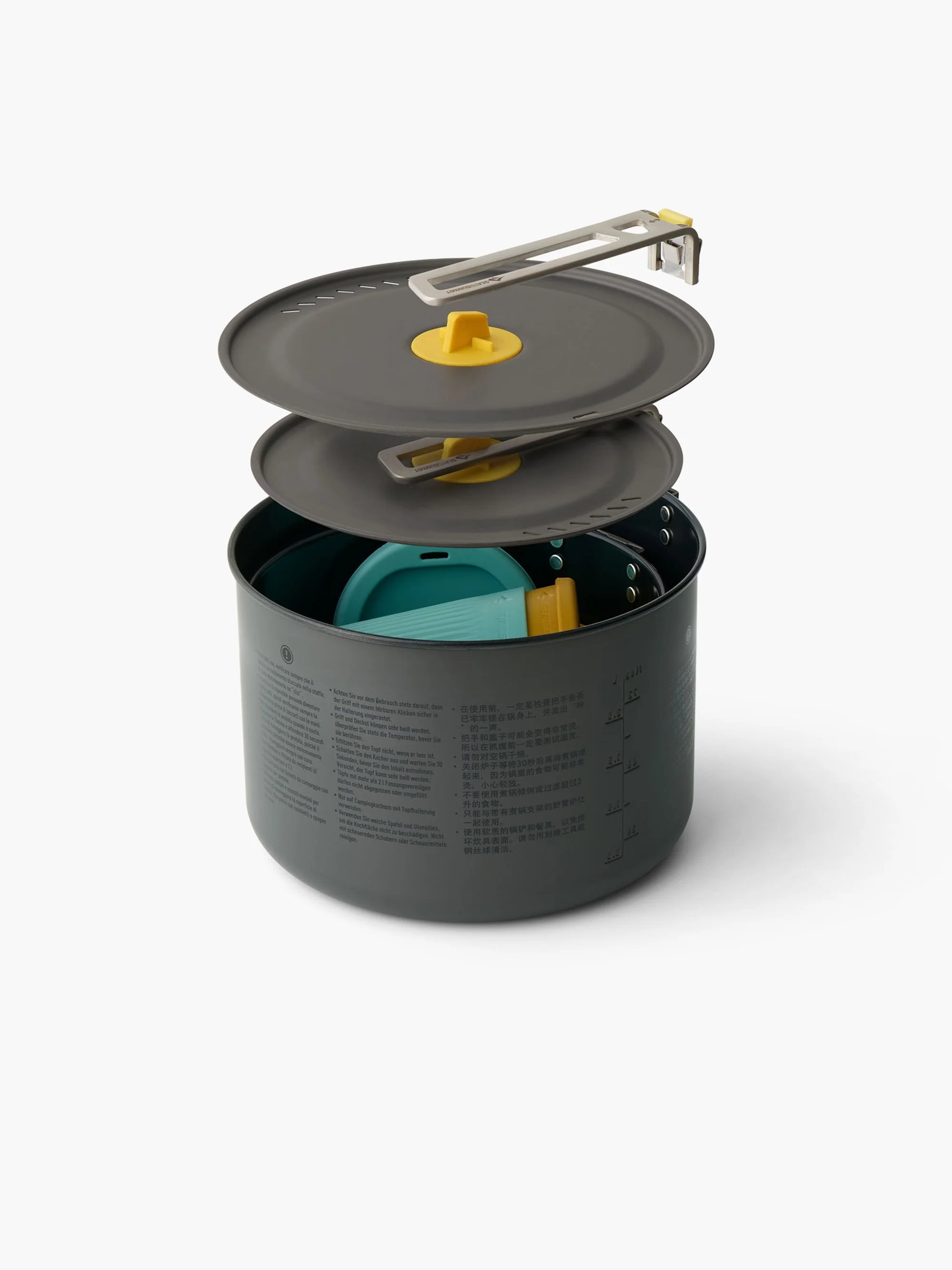 Frontier UL Two Pot Cook Set - 6 Piece - Image 2