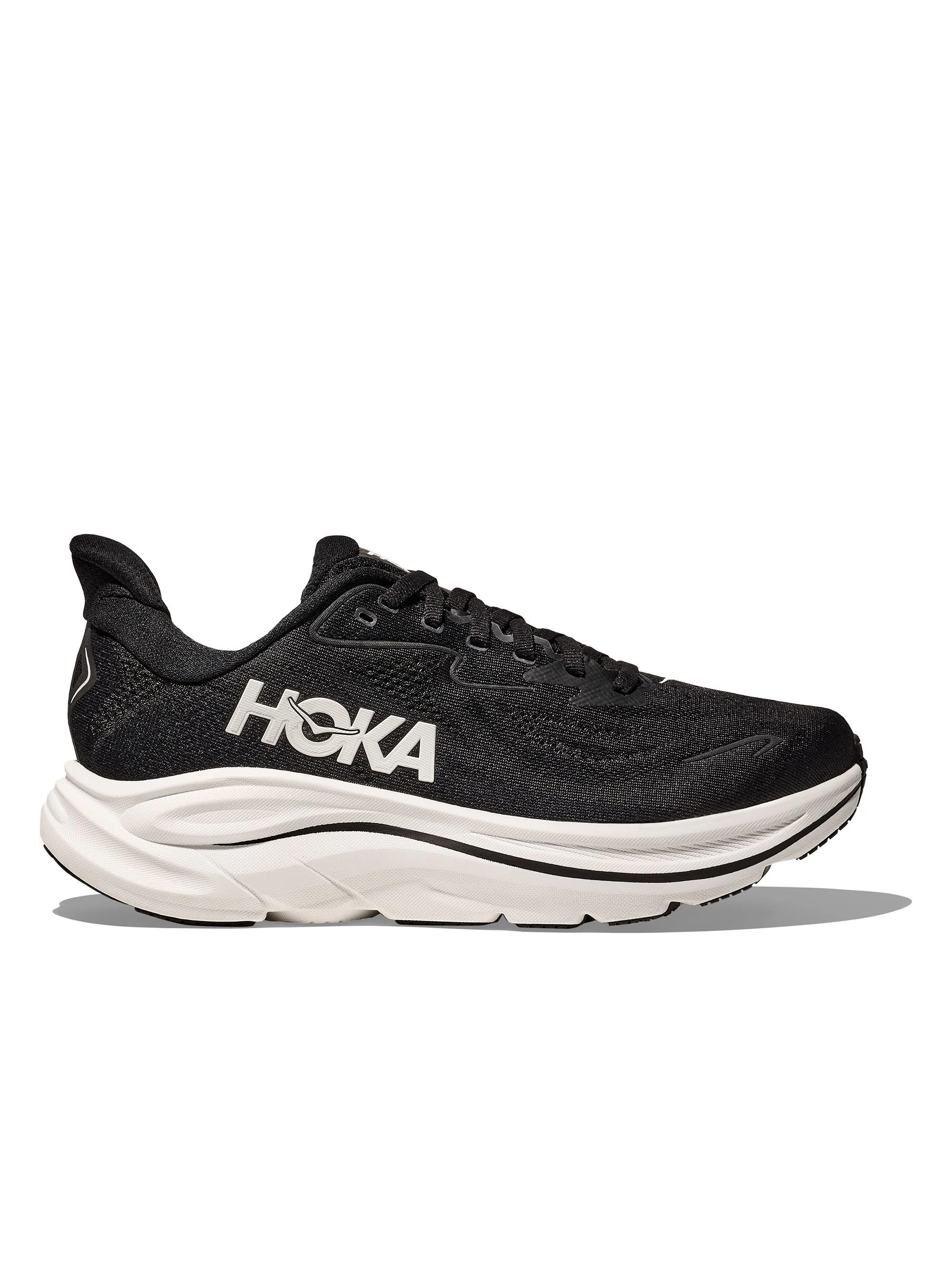 Hoka Mens Clifton 10 Wide Road Running Shoes