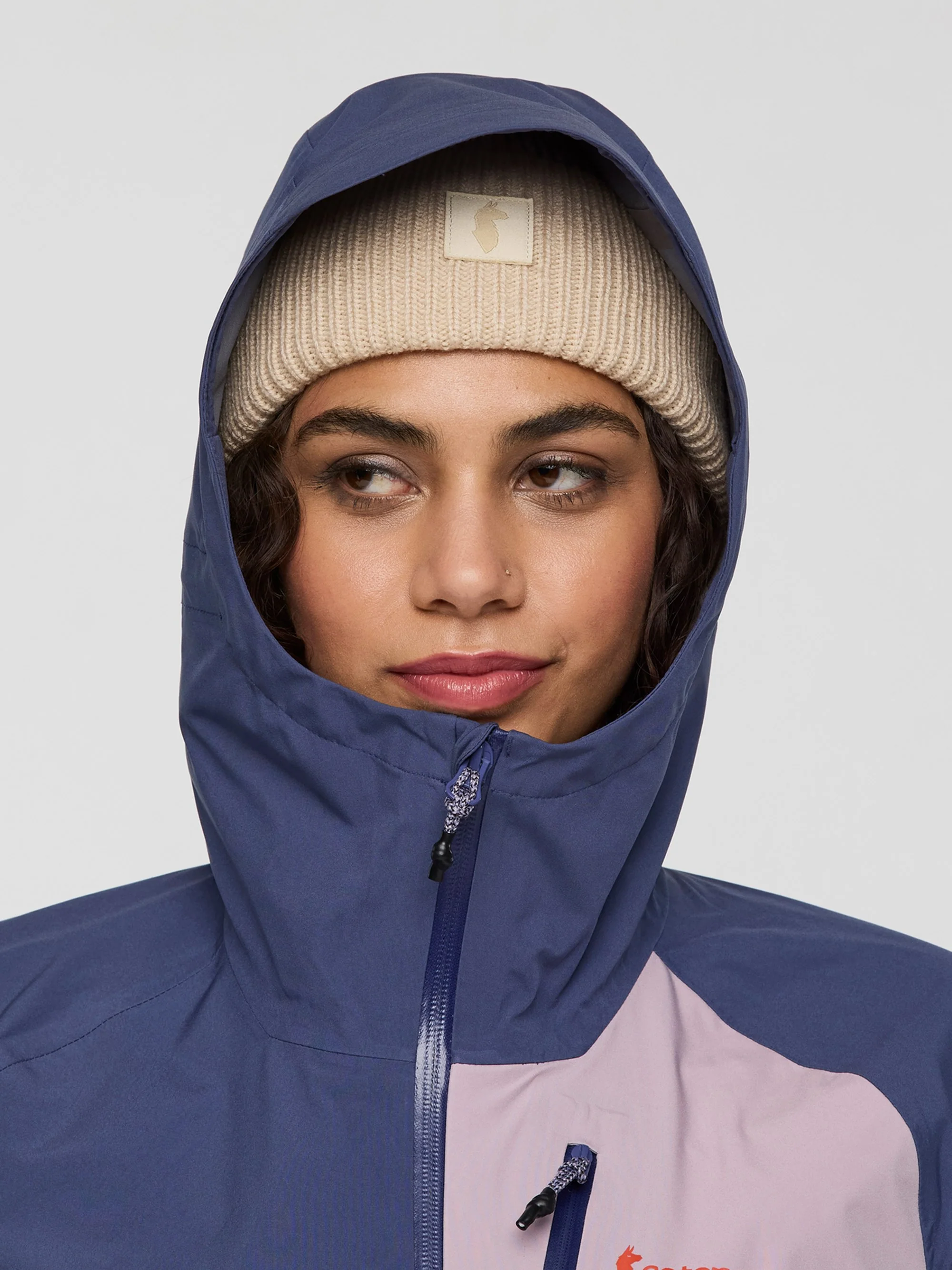 Impermeo Womens 3L Hooded Shell Jacket - Image 8