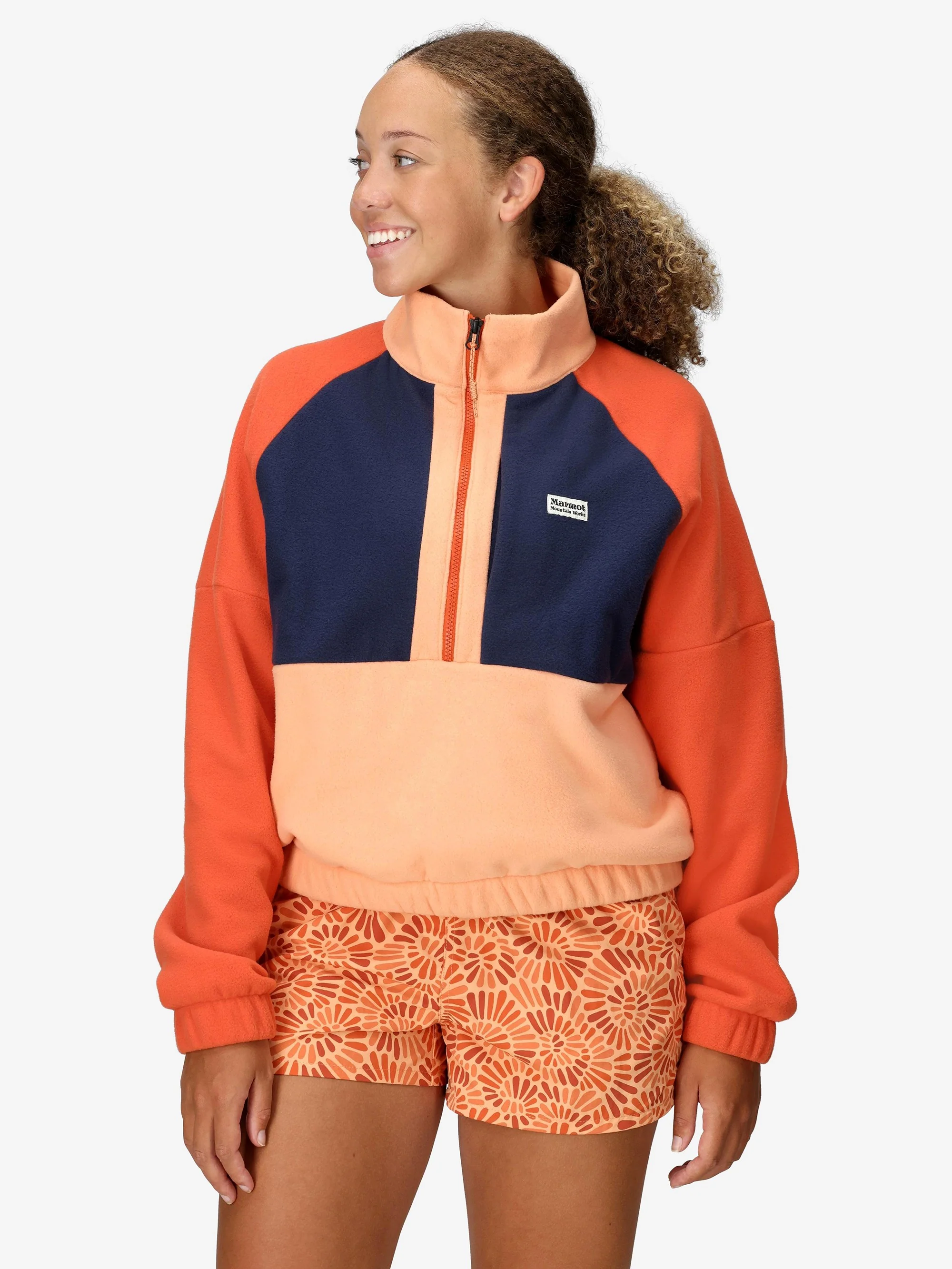 Marmot Womens Retro Rocklin Half Zip Fleece - Image 6