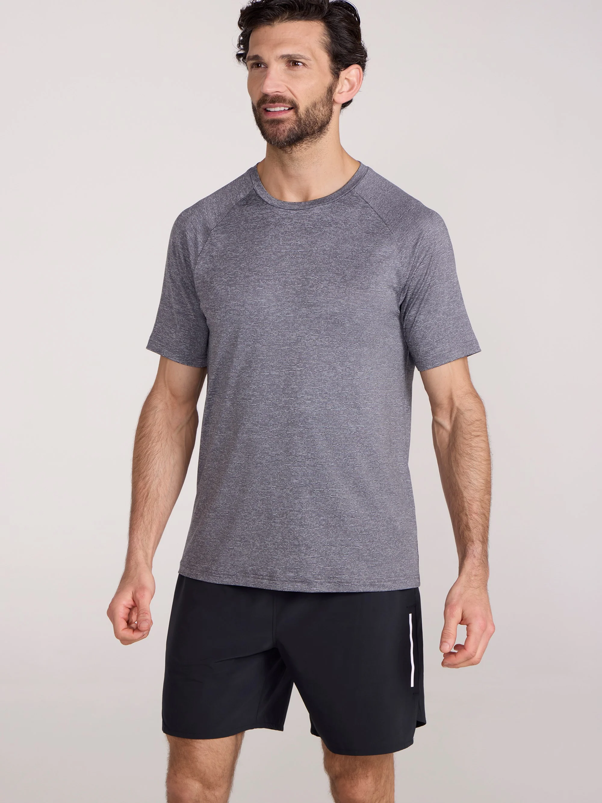 Mountain Warehouse Agra IsoCool Mens Striped Tee