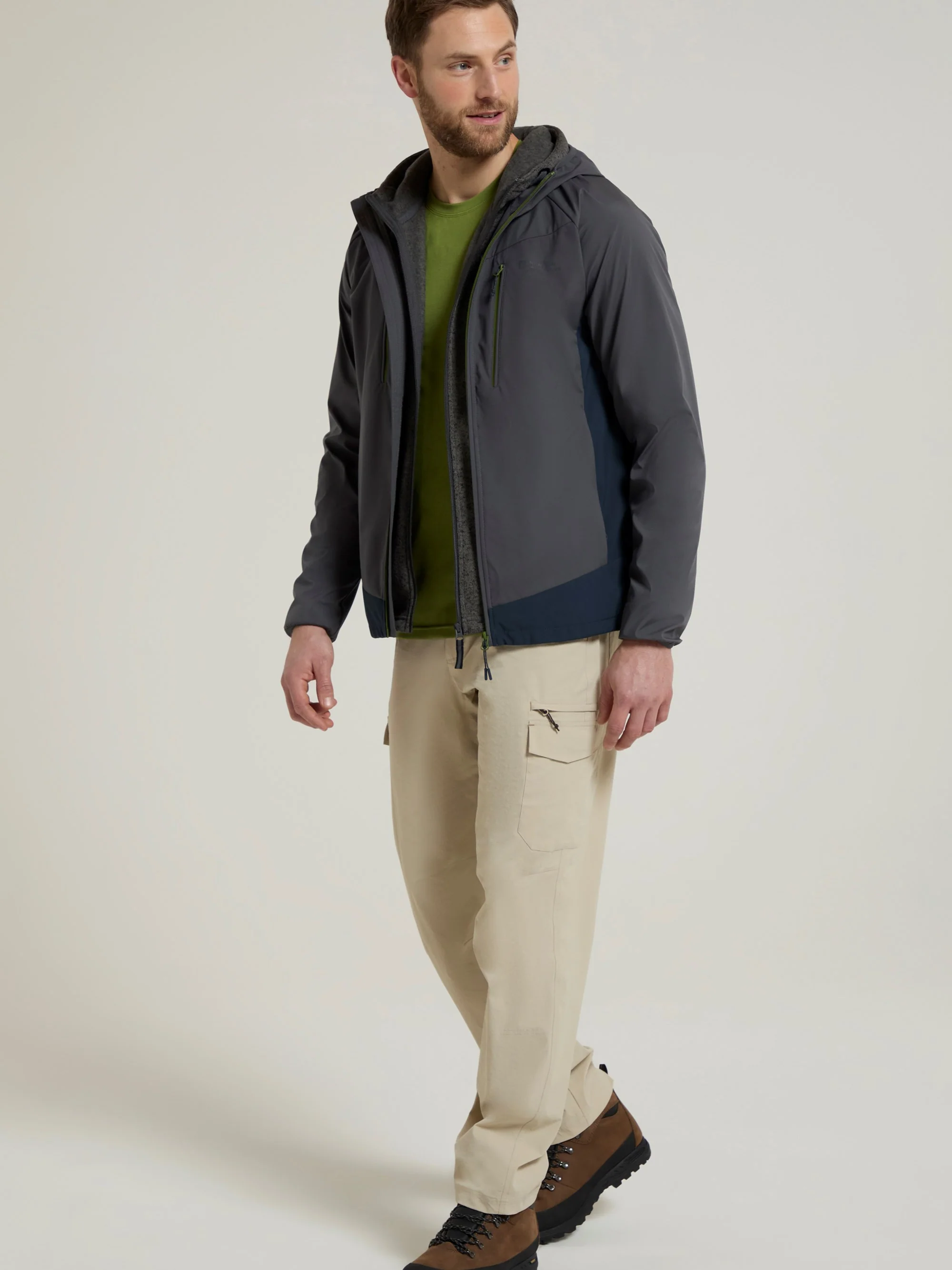 Mountain Warehouse Ambit Mens Lightweight Softshell Jacket - Image 2
