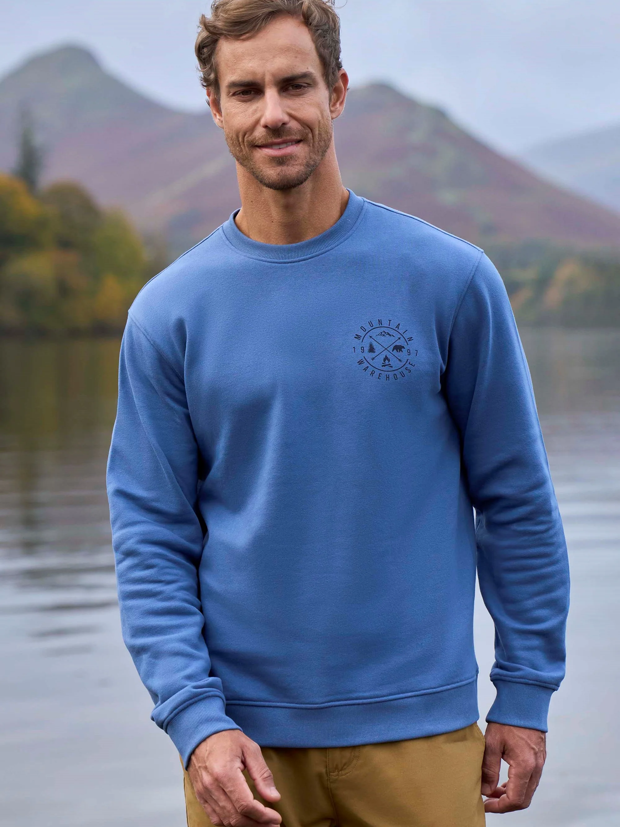 Mountain Warehouse Circle Mountain Crew Neck Sweatshirt