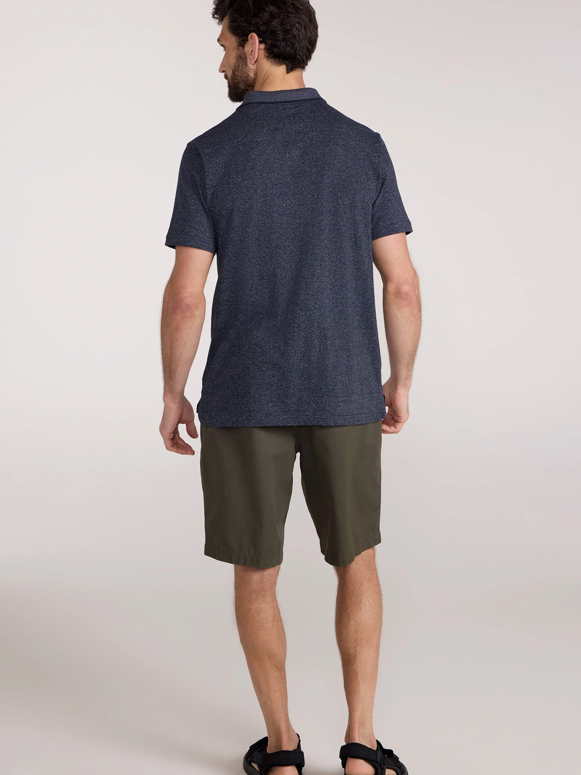 Mountain Warehouse Cordyline Textured Mens Polo - Image 4
