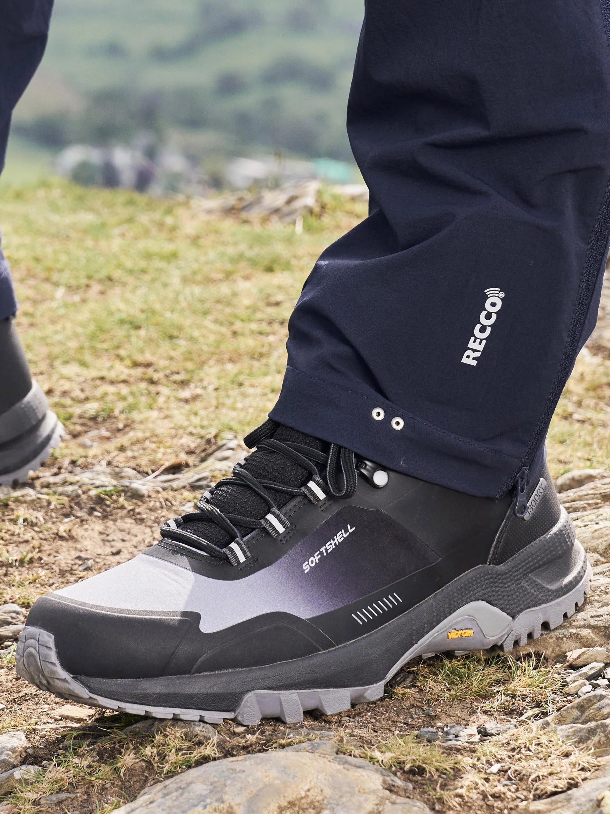 Mountain Warehouse Extreme Spectrum Mens Waterproof Softshell Vibram Hiking Boots - Image 12