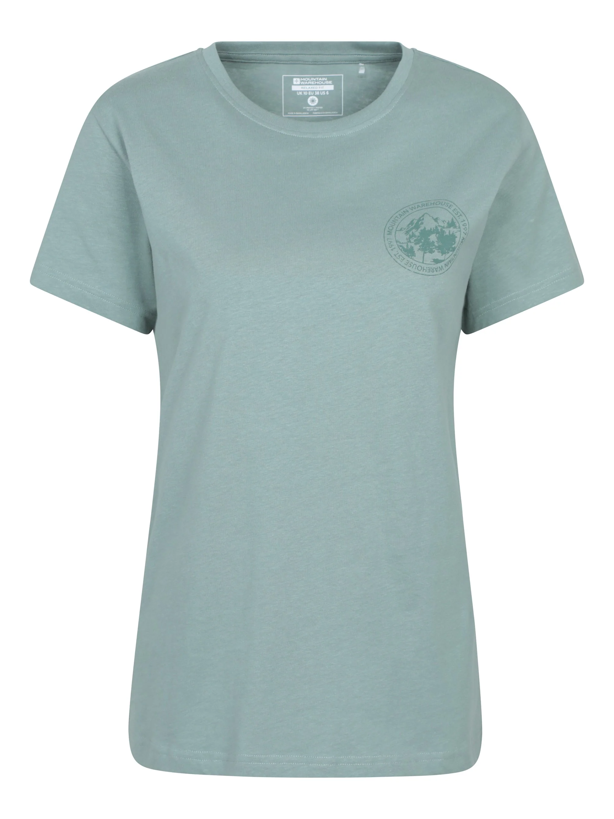 Mountain Warehouse Printed Womens Mountain Relaxed Fit T-Shirt - Image 4