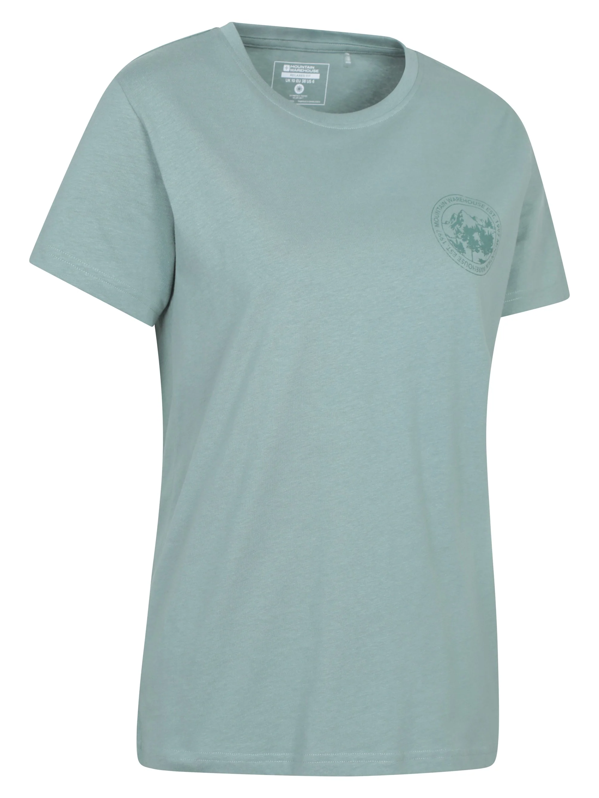 Mountain Warehouse Printed Womens Mountain Relaxed Fit T-Shirt - Image 5