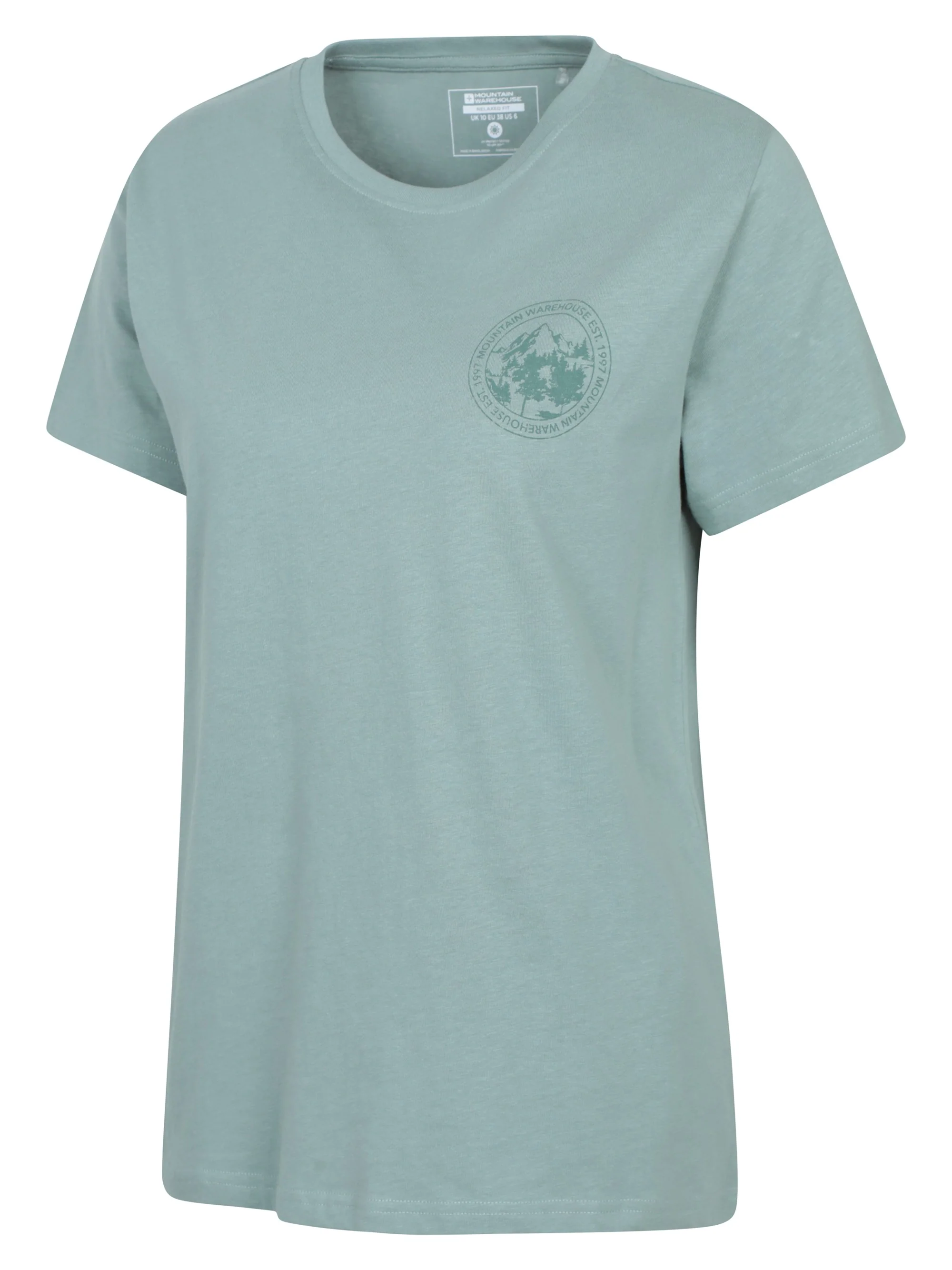 Mountain Warehouse Printed Womens Mountain Relaxed Fit T-Shirt - Image 7