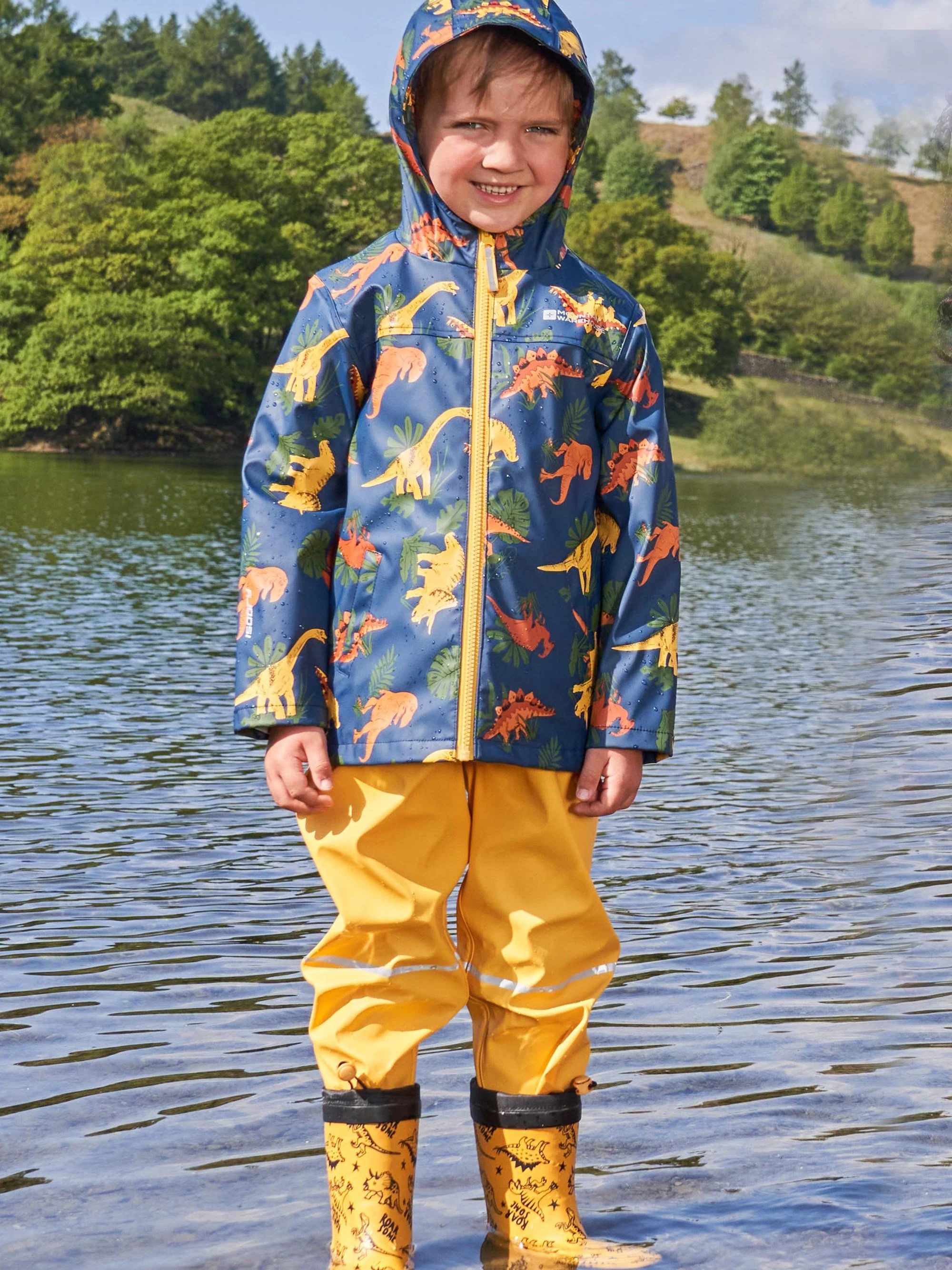 Mountain Warehouse Raindrop Waterproof Jacket and Pants Set - Image 13