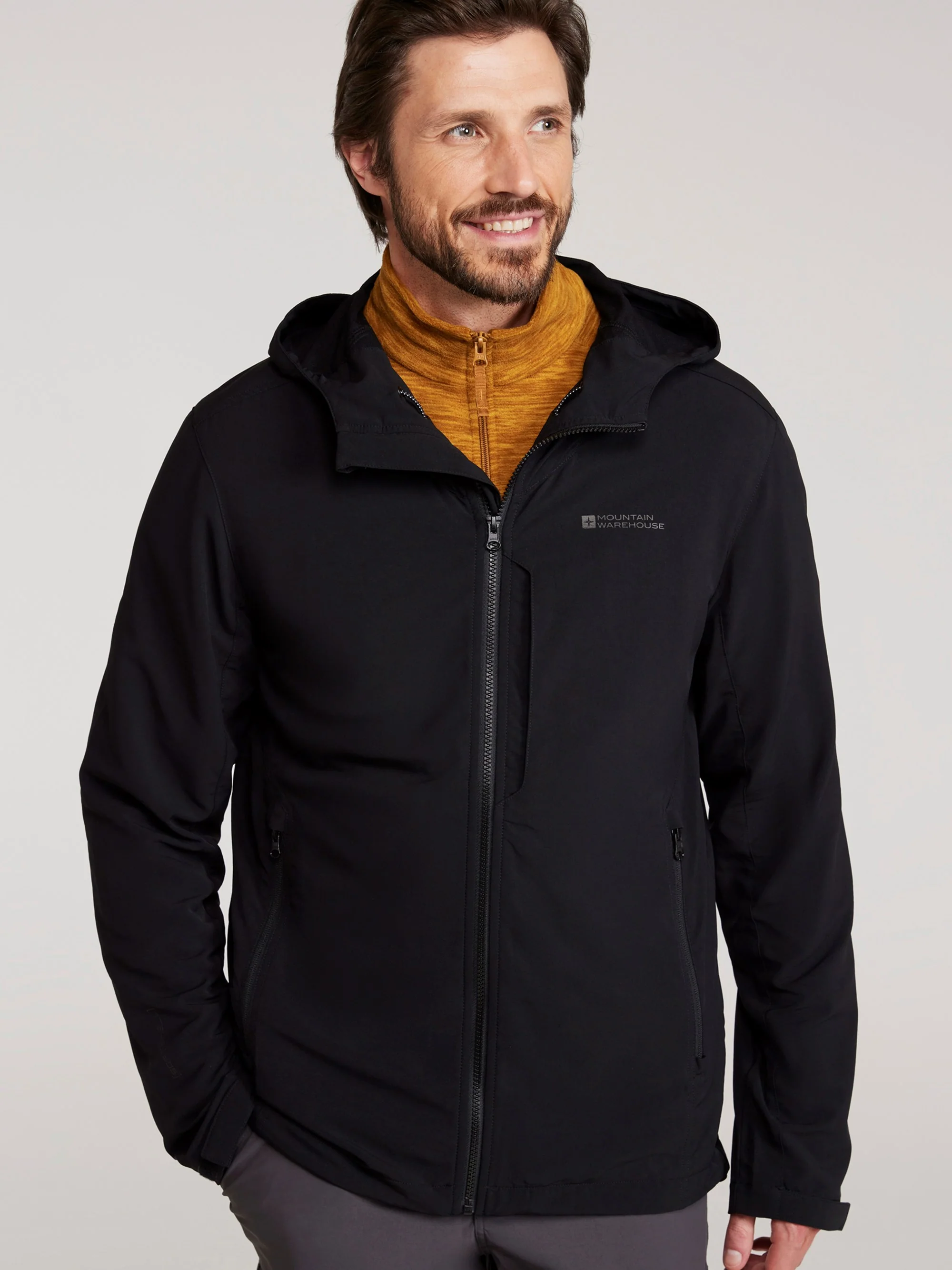 Mountain Warehouse Retreat Mens Packable Softshell Jacket - Image 13