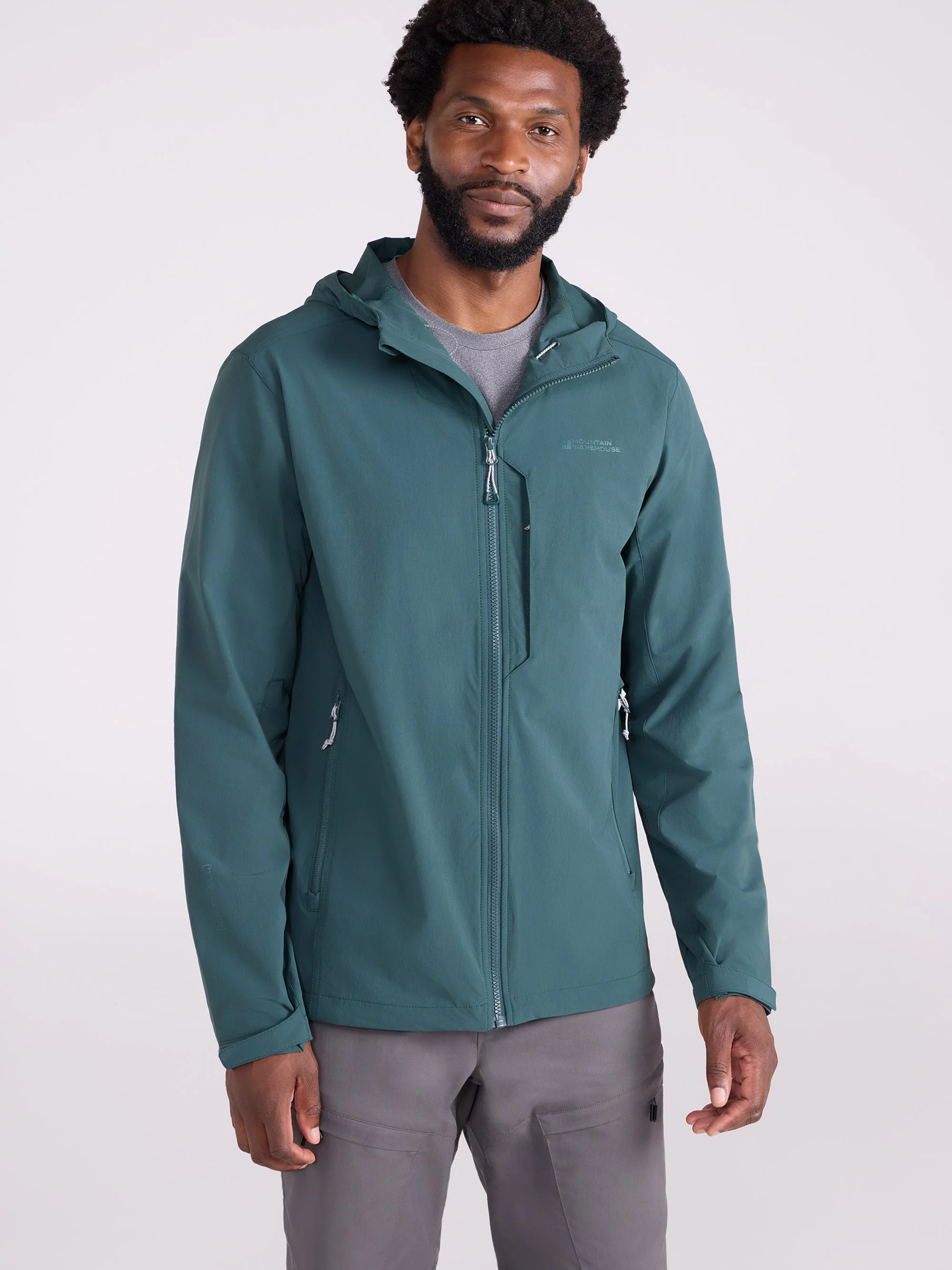 Mountain Warehouse Retreat Mens Packable Softshell Jacket - Image 2