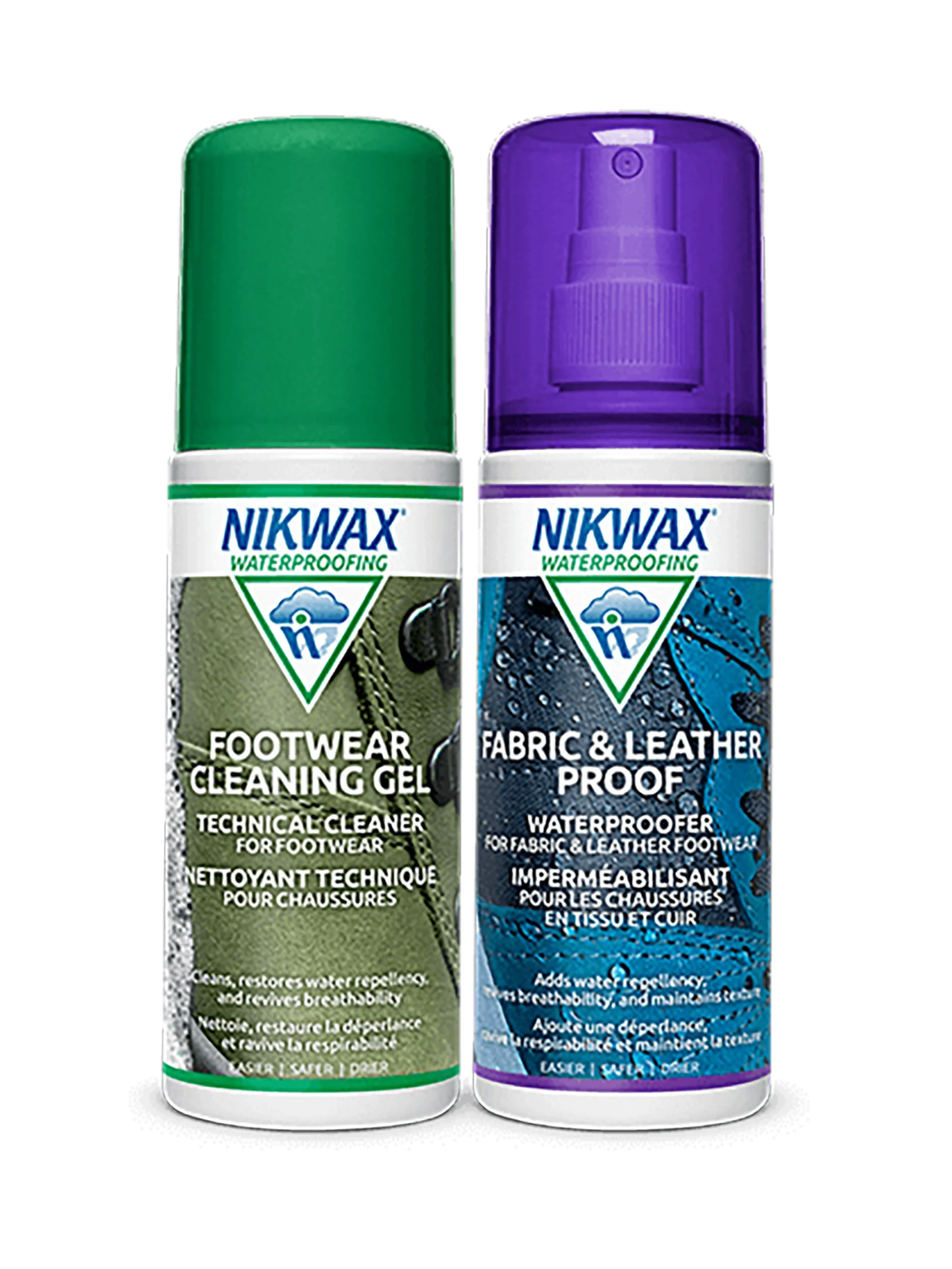 Nikwax Fabric & Leather Duo-Pack Spray