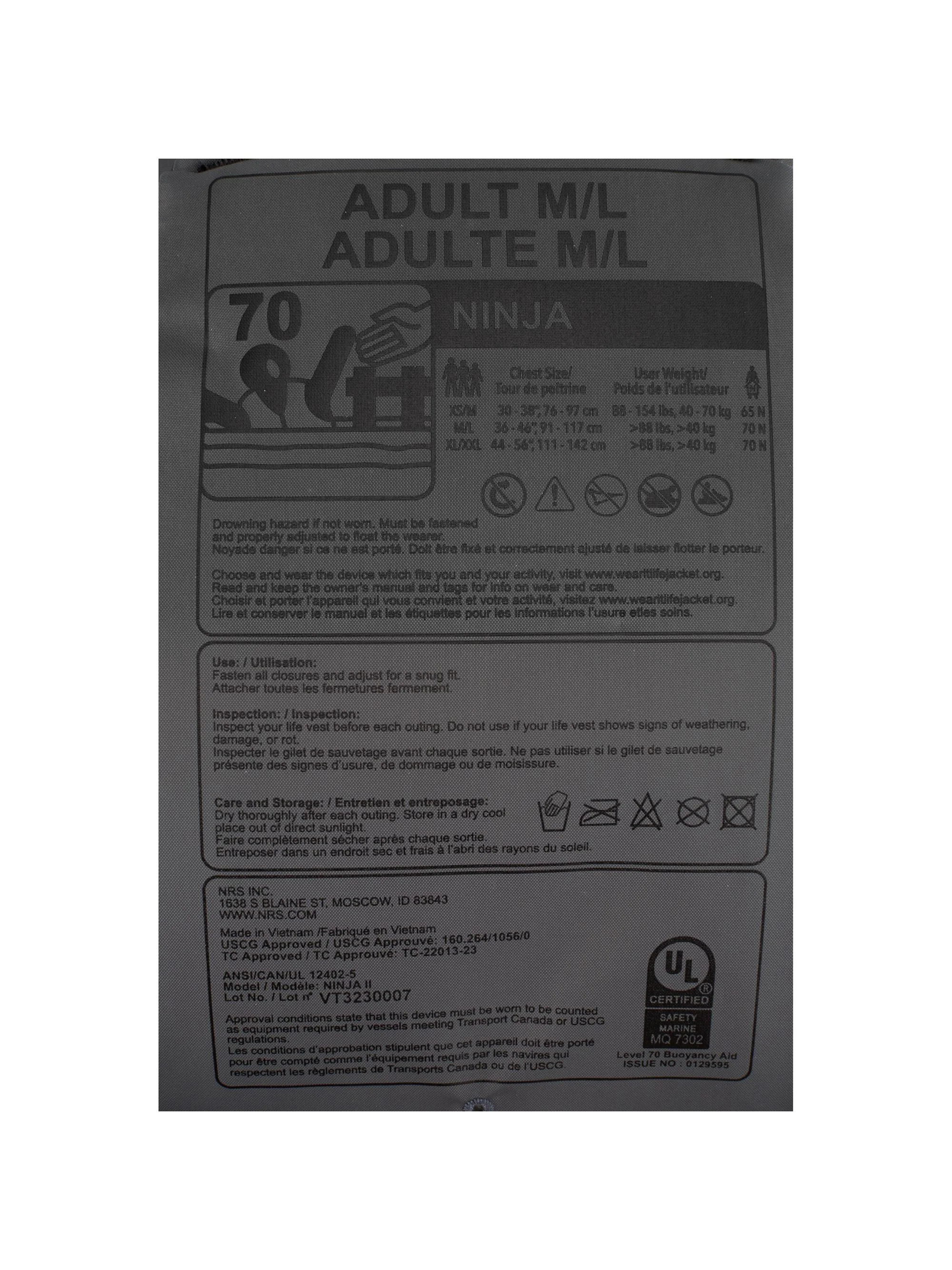 NRS Ninja PFD - Image 4
