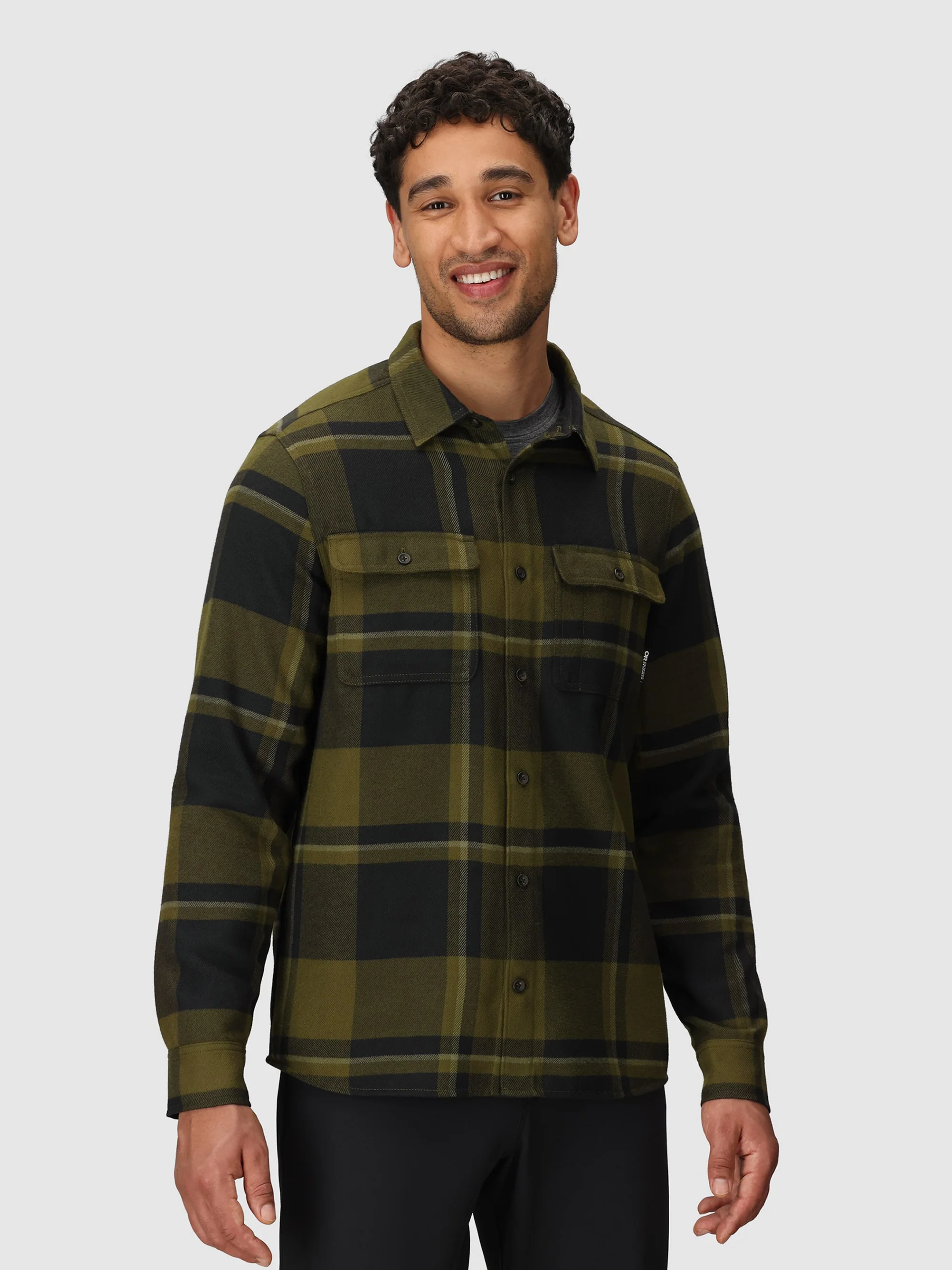 Outdoor Research Mens Feedback Flannel Twill Shirt
