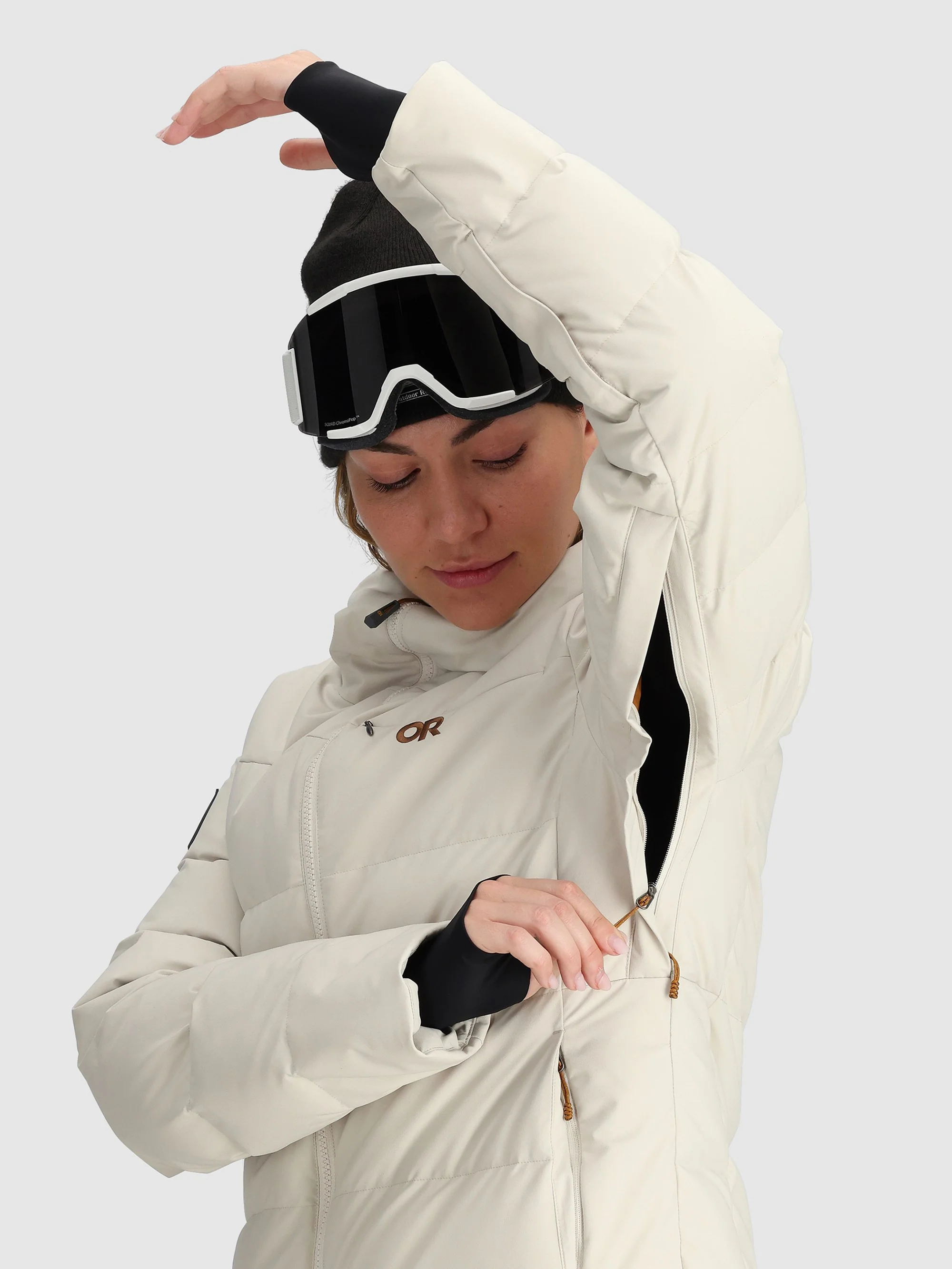 Outdoor Research Womens Snowcrew Down Jacket - Image 9