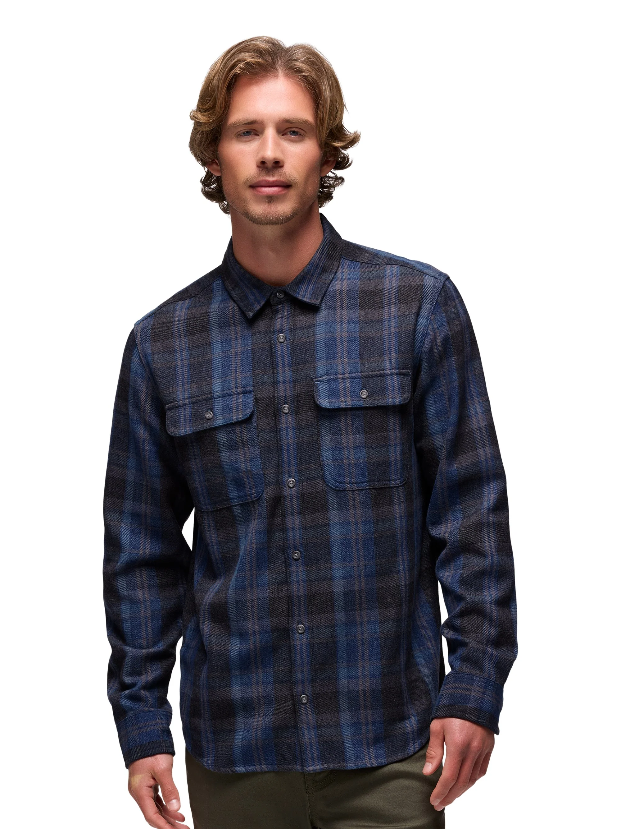 prAna Mens Westbrook Flannel Shirt