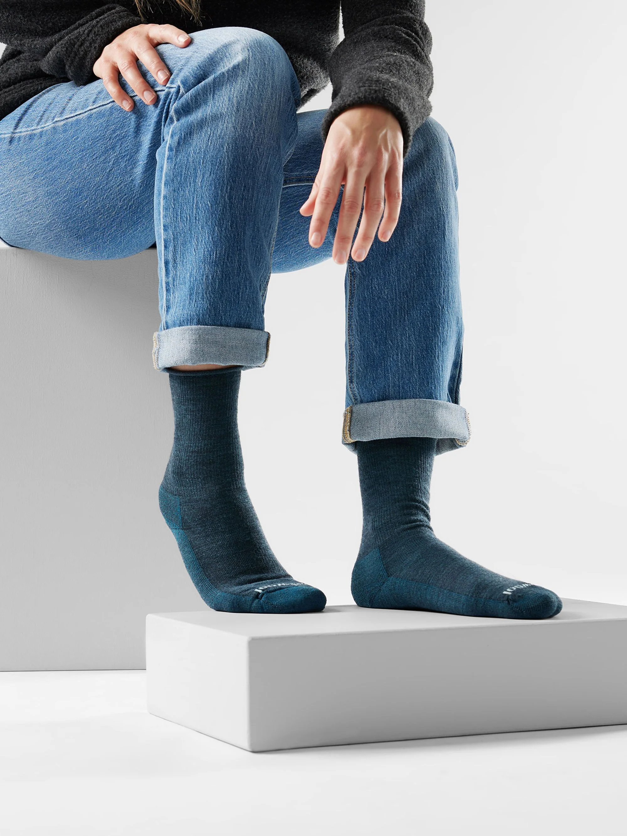 Smartwool Womens Everyday Roll Top Crew Socks - Image 4
