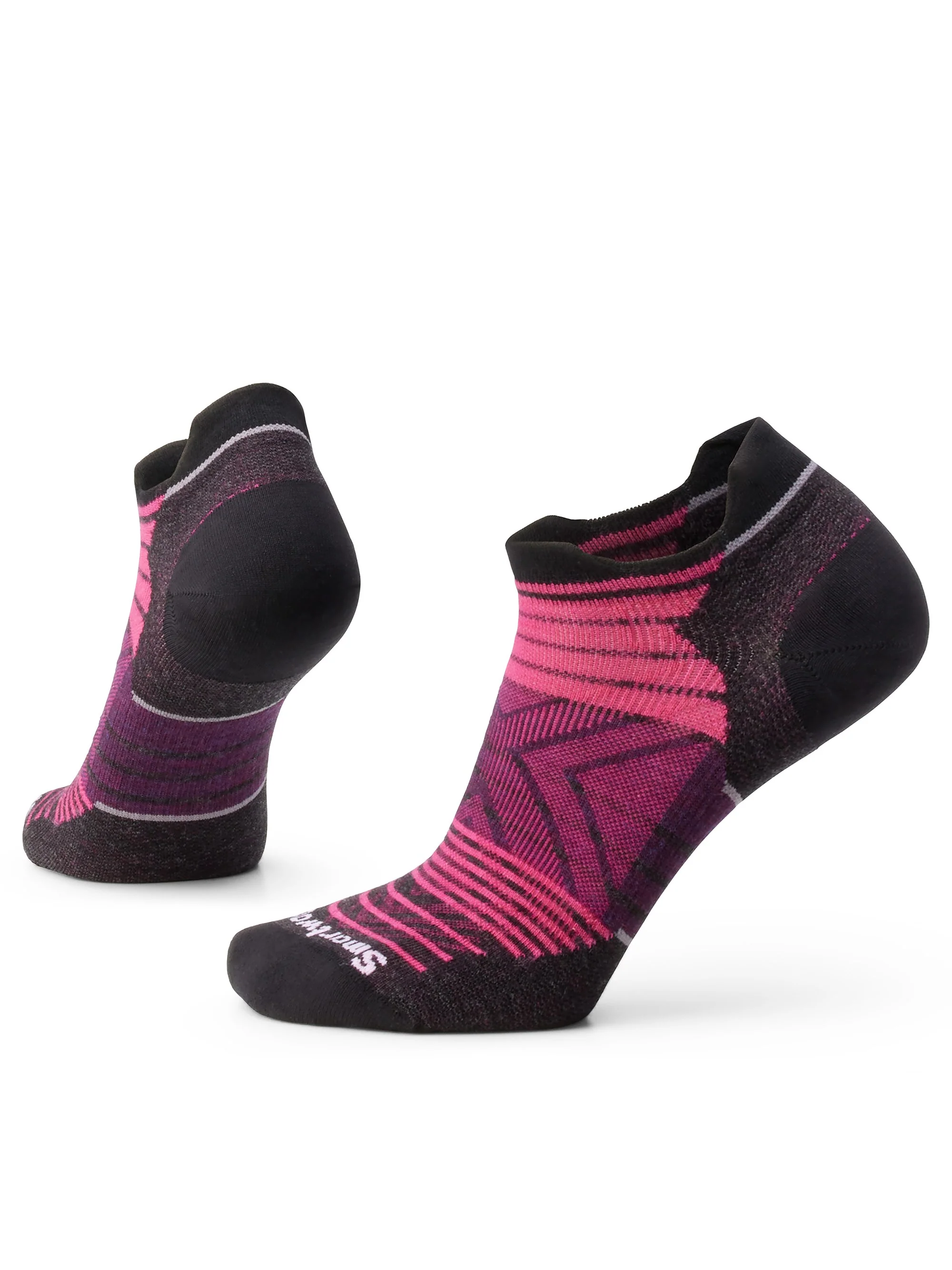 Smartwool Womens Run Zero Cushion Stripe Low Ankle Socks