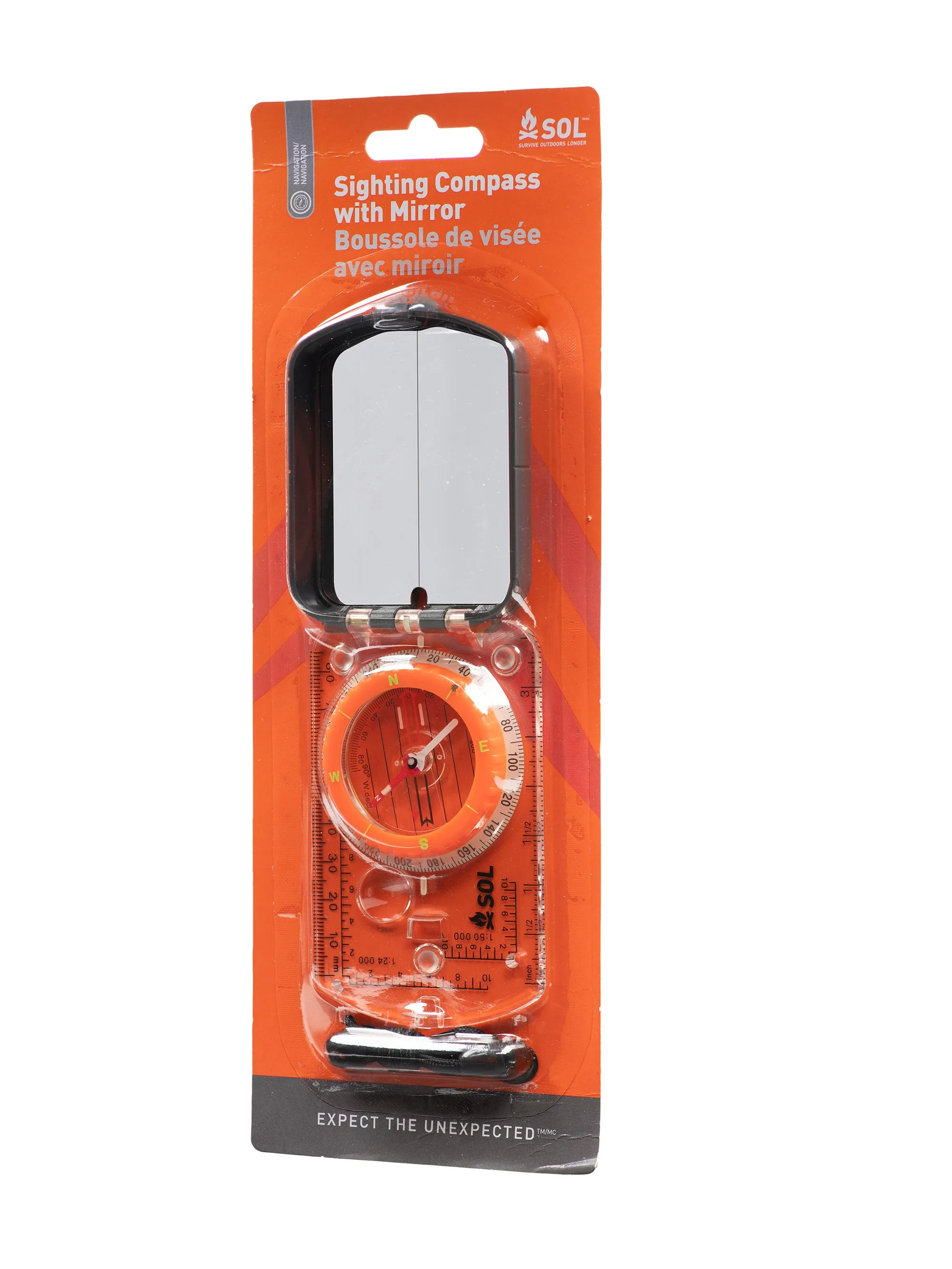 SOL Sighting Compass With Mirror - Image 5