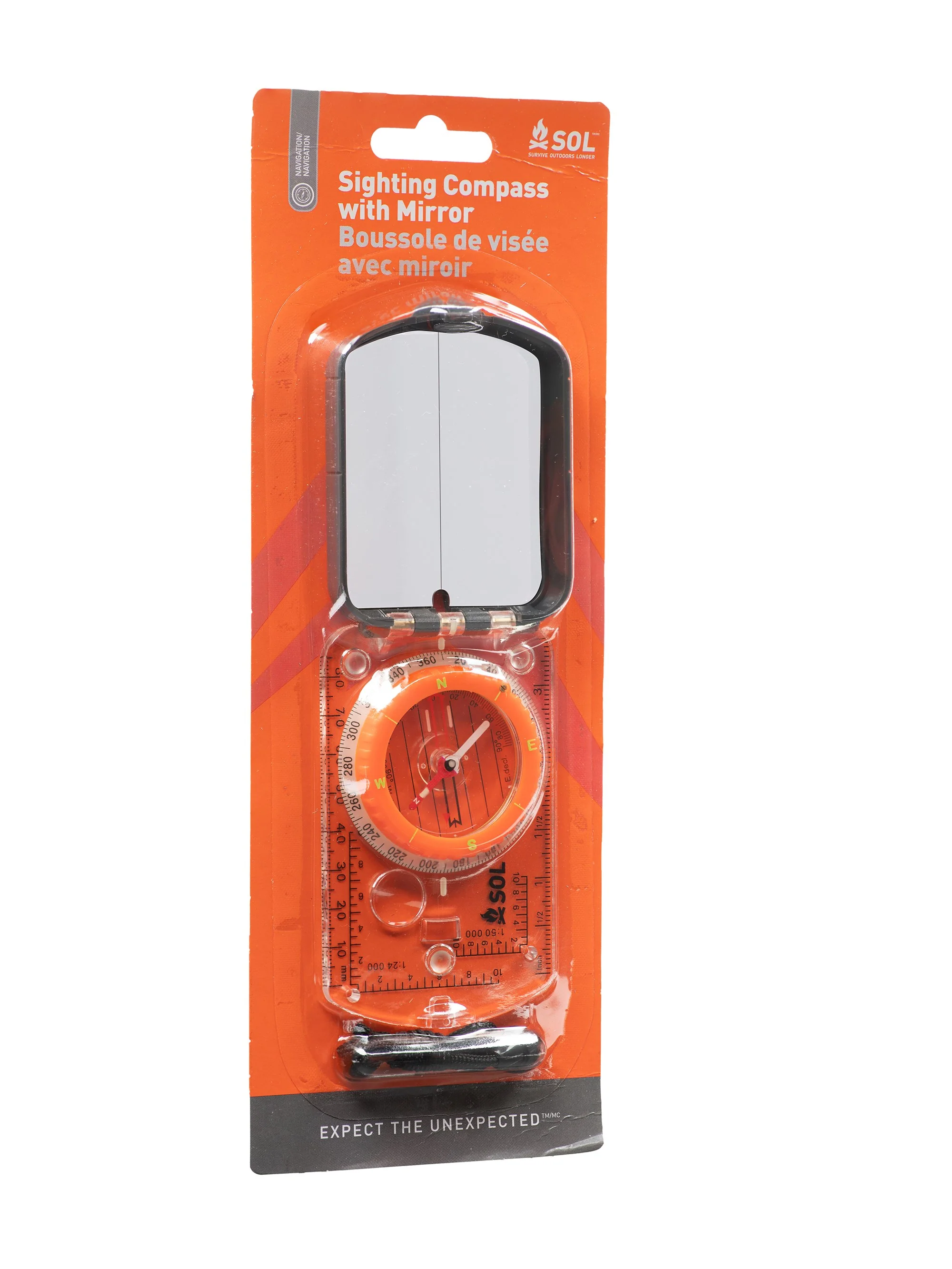 SOL Sighting Compass With Mirror - Image 6