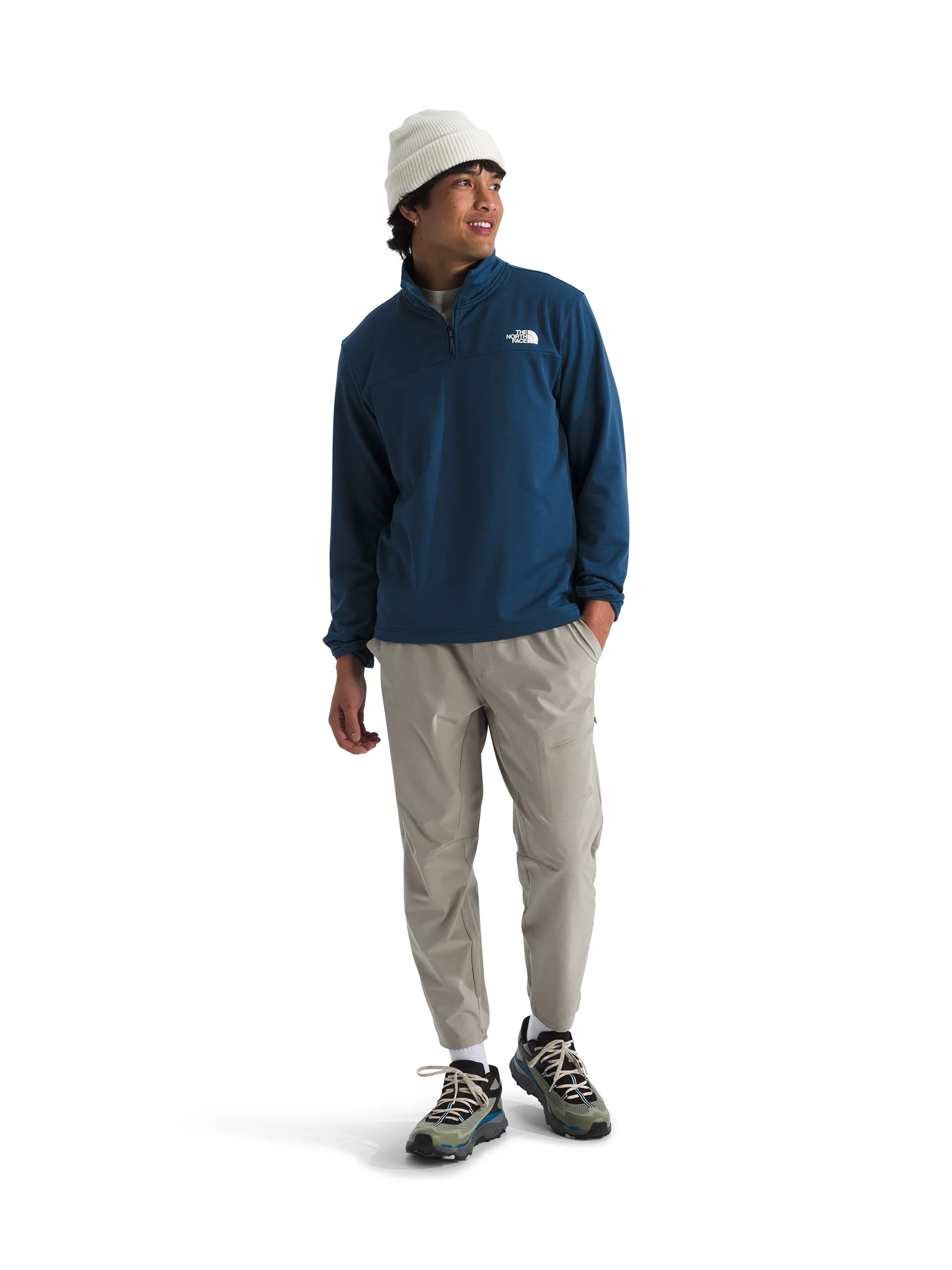 The North Face Mens Cedar Trail Grid Fleece 1/4 Zip - Image 8