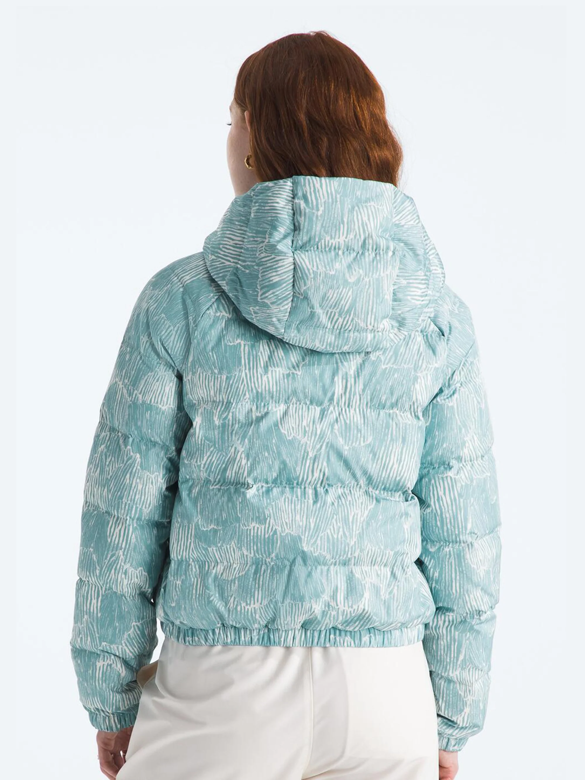 The North Face Womens Hydrenalite Down Hoodie - Print - Image 2
